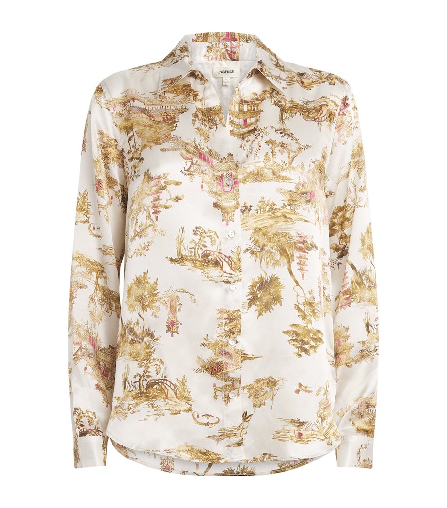 Silk Printed Tyler Shirt EMCS ECR MLTI CHNSRI Image 1