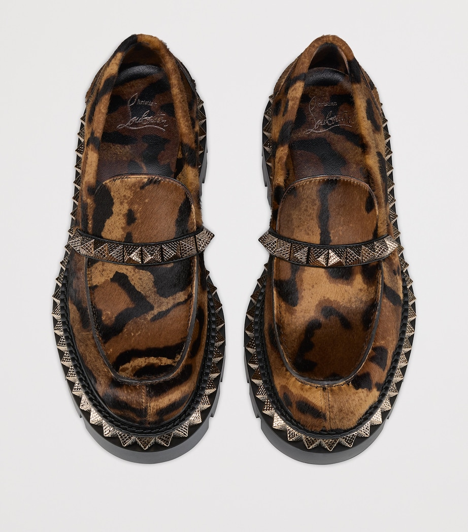 St Roch Pyraclou Calf Leather Loafers 8619 Image 4