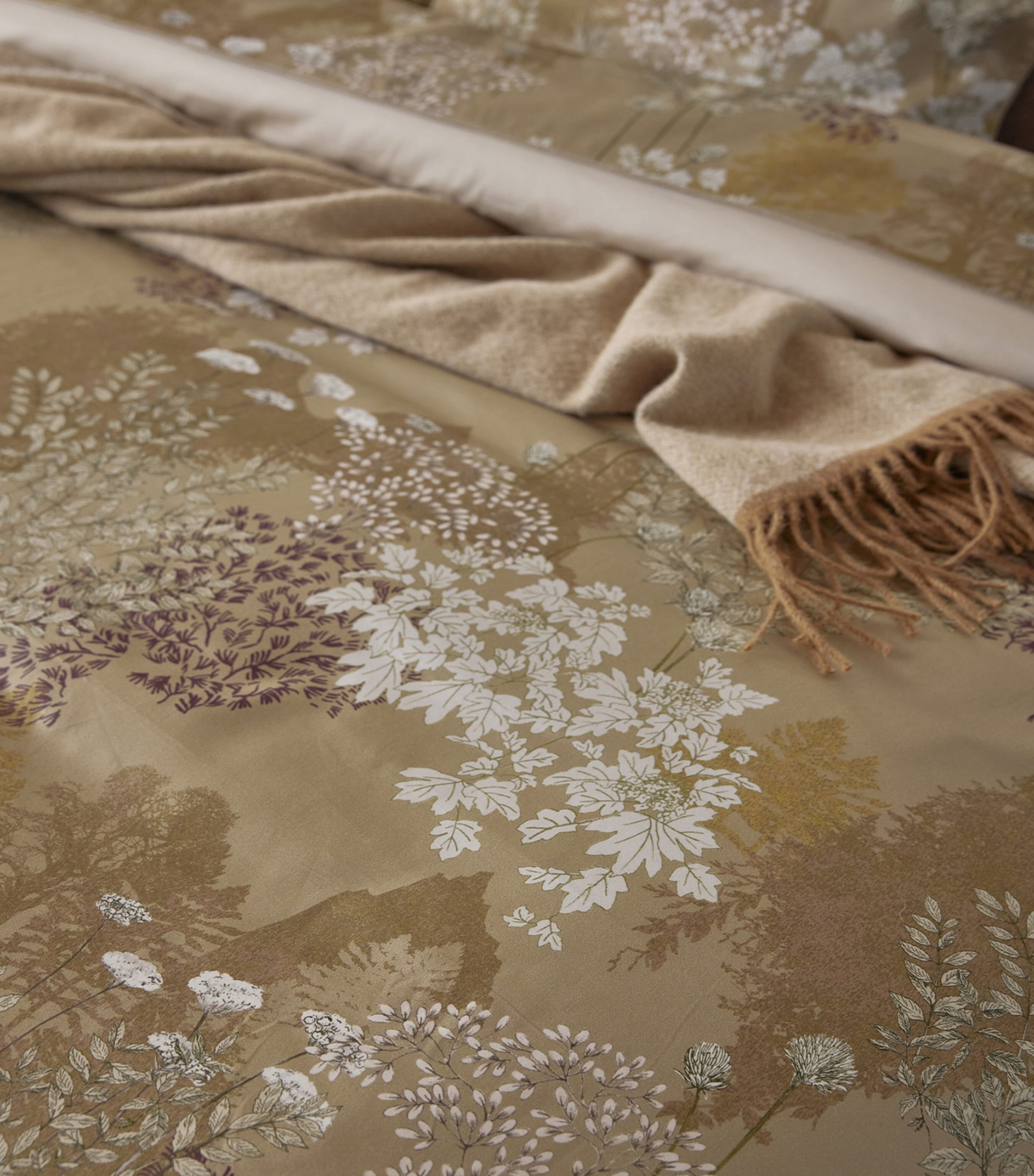 Cotton Lande King Duvet Cover (230cm x 220cm) MULTICOLORE (COL000) Image 3