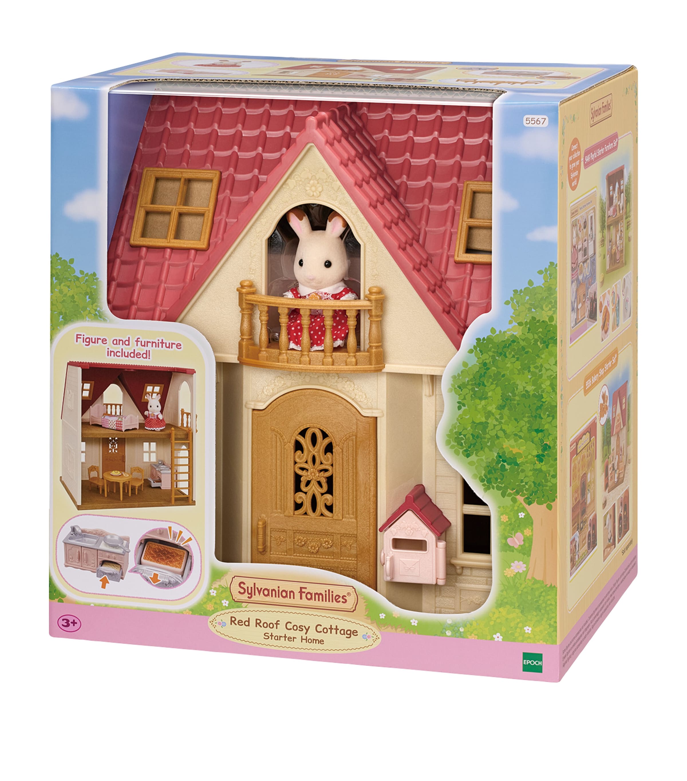 Sylvanian Families Red Roof Cosy Cottage | Toys | Dolls & Dolls Houses