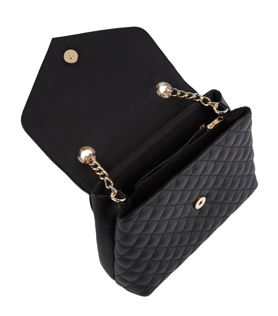 Harrods Chelsea Quilt Cross-Body Bag Green Image 2