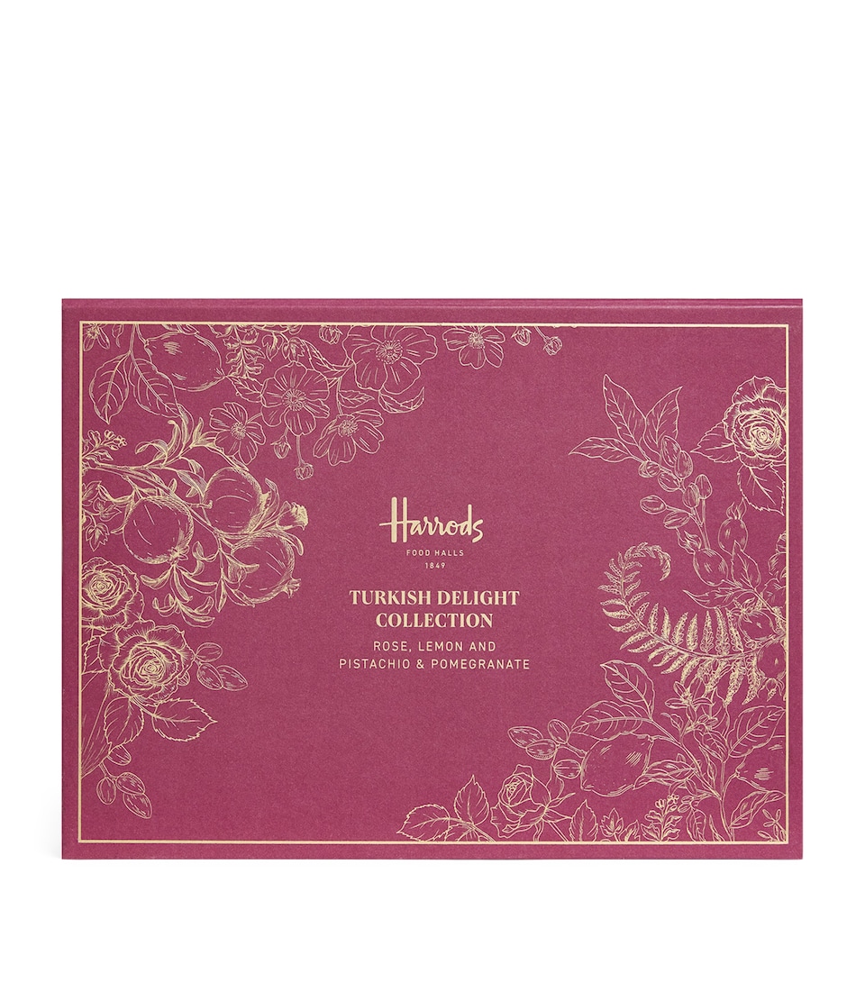 Rose, Lemon and Pistachio & Pomegranate Turkish Delight (400g)