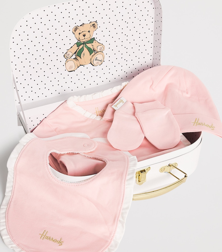 Pima Cotton Jersey Baby Gift Set (0-18 Months) PINK Image 4