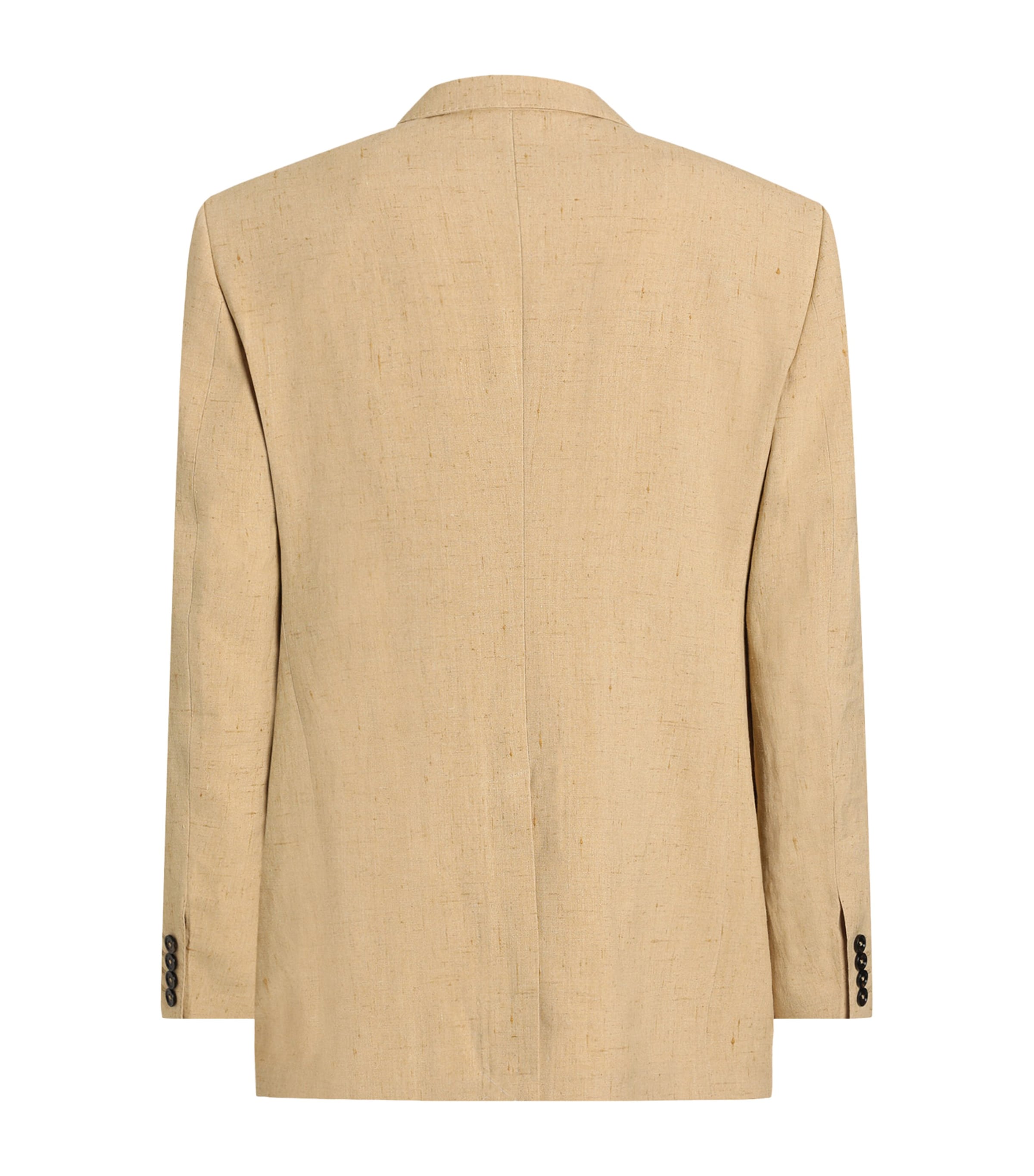 Dolce&Gabbana Mens Linen-Silk Blend 2-Piece Suit White Beige Hazelnut Image 2
