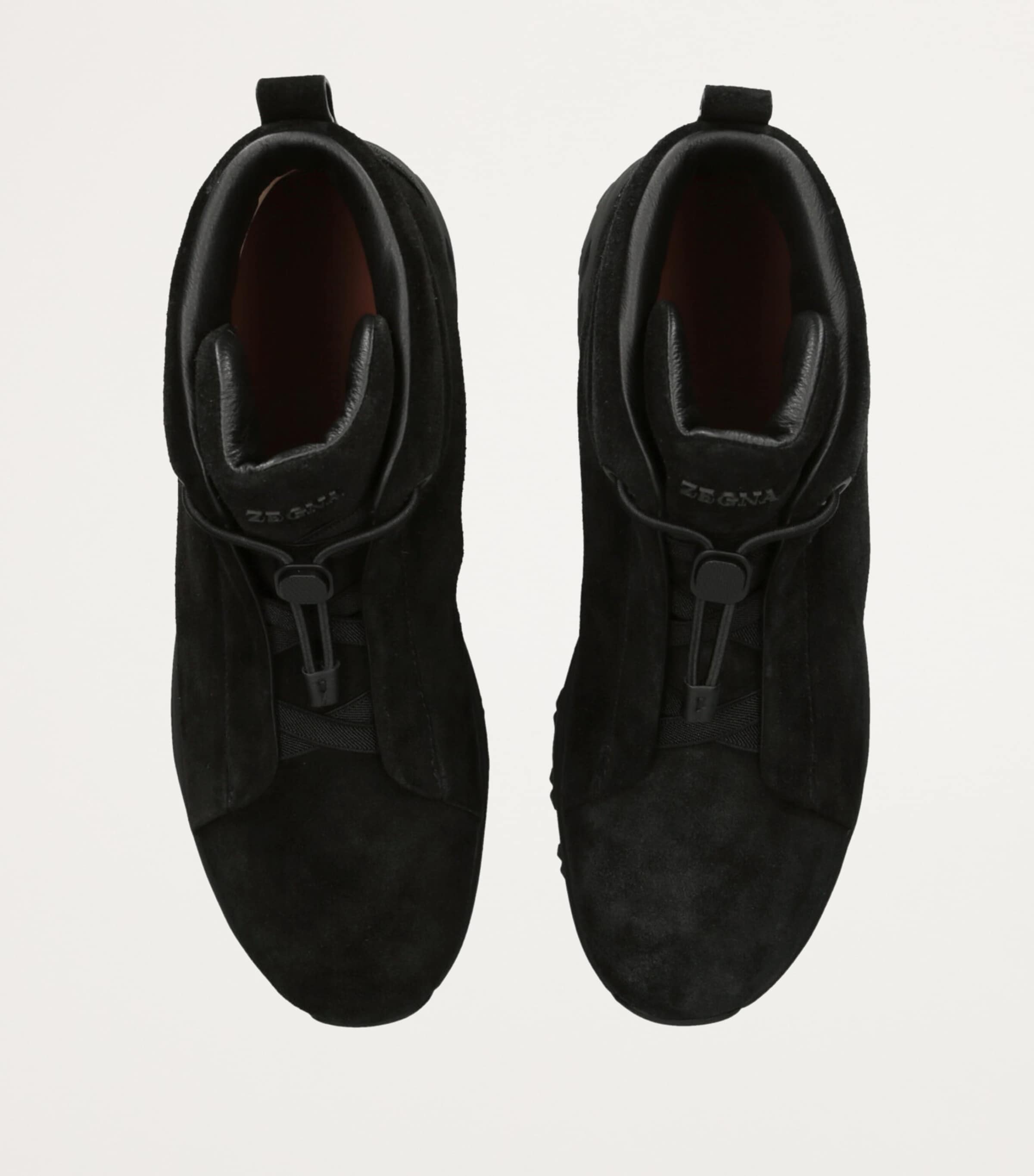 Suede Triple Stitch Vetta Sneakers BLACK Image 4