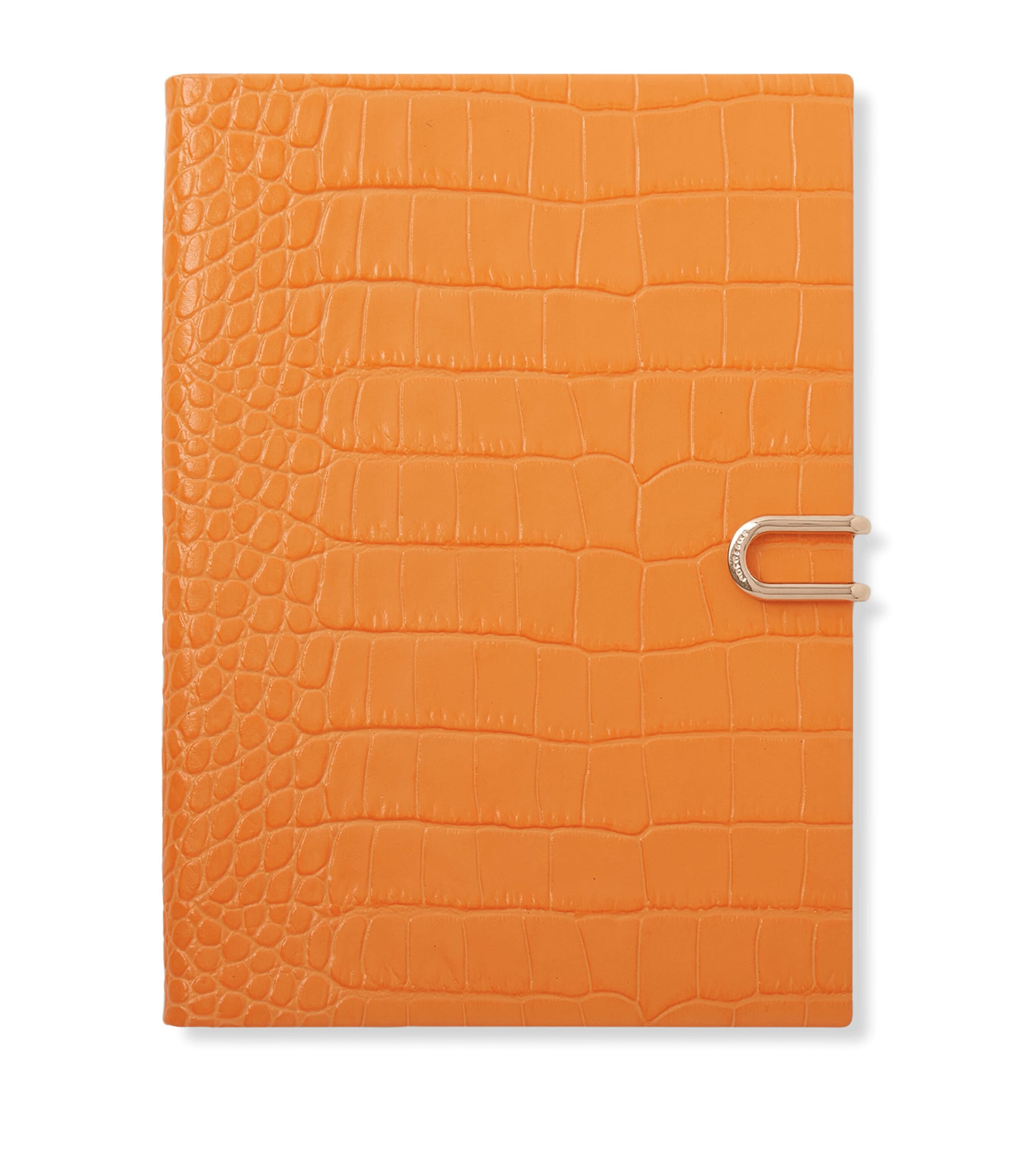 Smythson Leather Mara Soho A5 Mid-Year 2026 Diary Light Orange Image 1