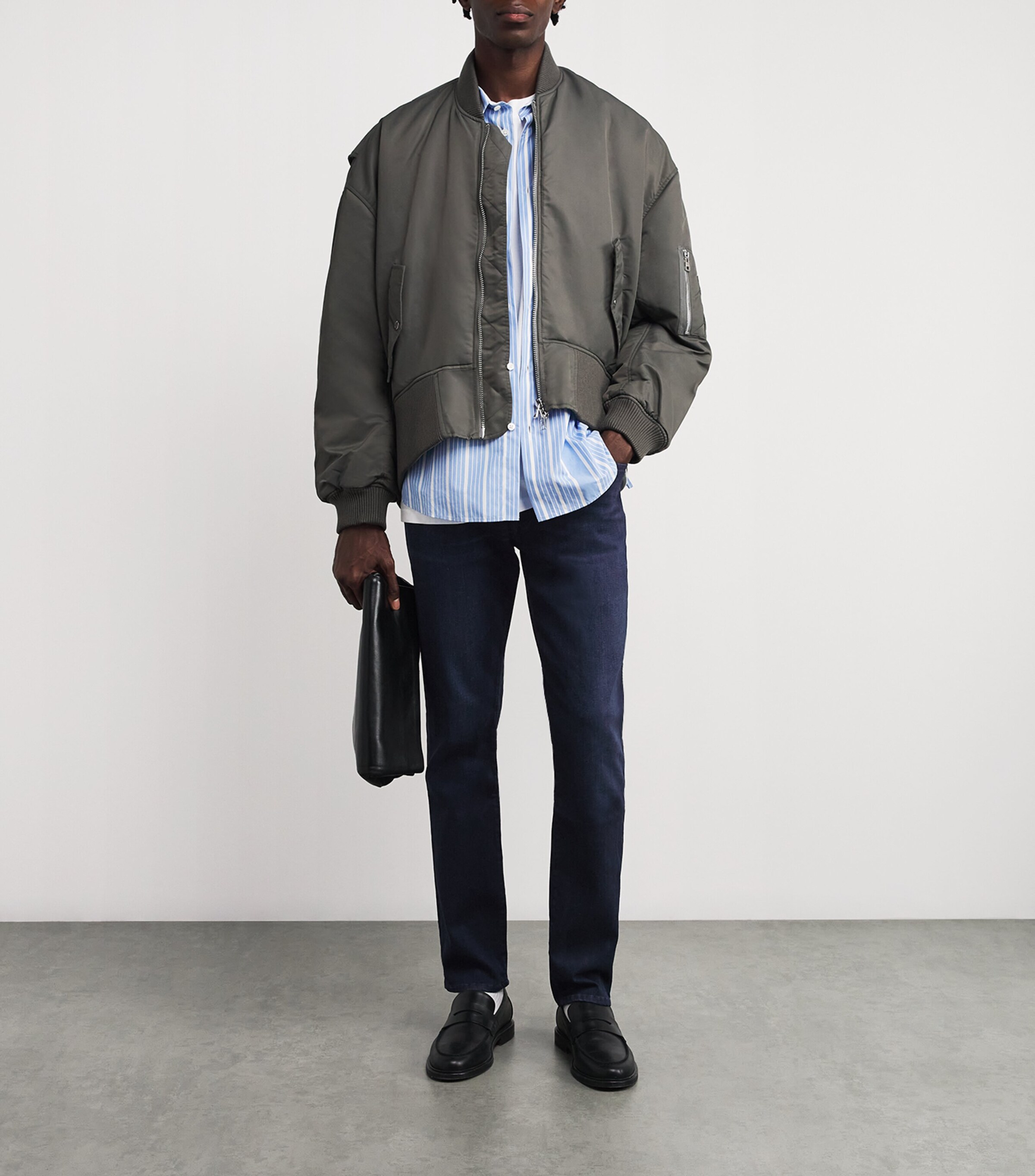 Adler Tapered Slim Jeans 6190-1414-BWING Image 2