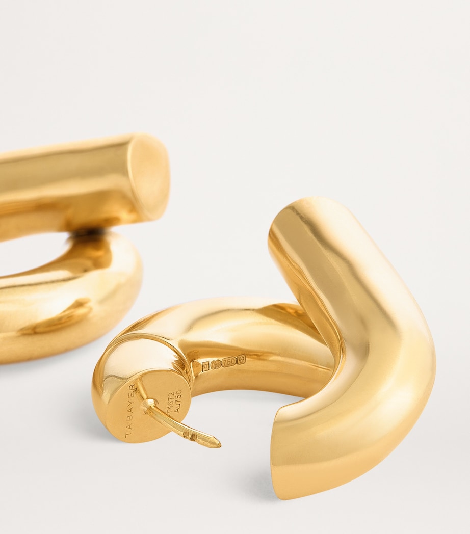 Tabayer Large Yellow Gold Oera Hoop Earrings Yellow Gold Image 6
