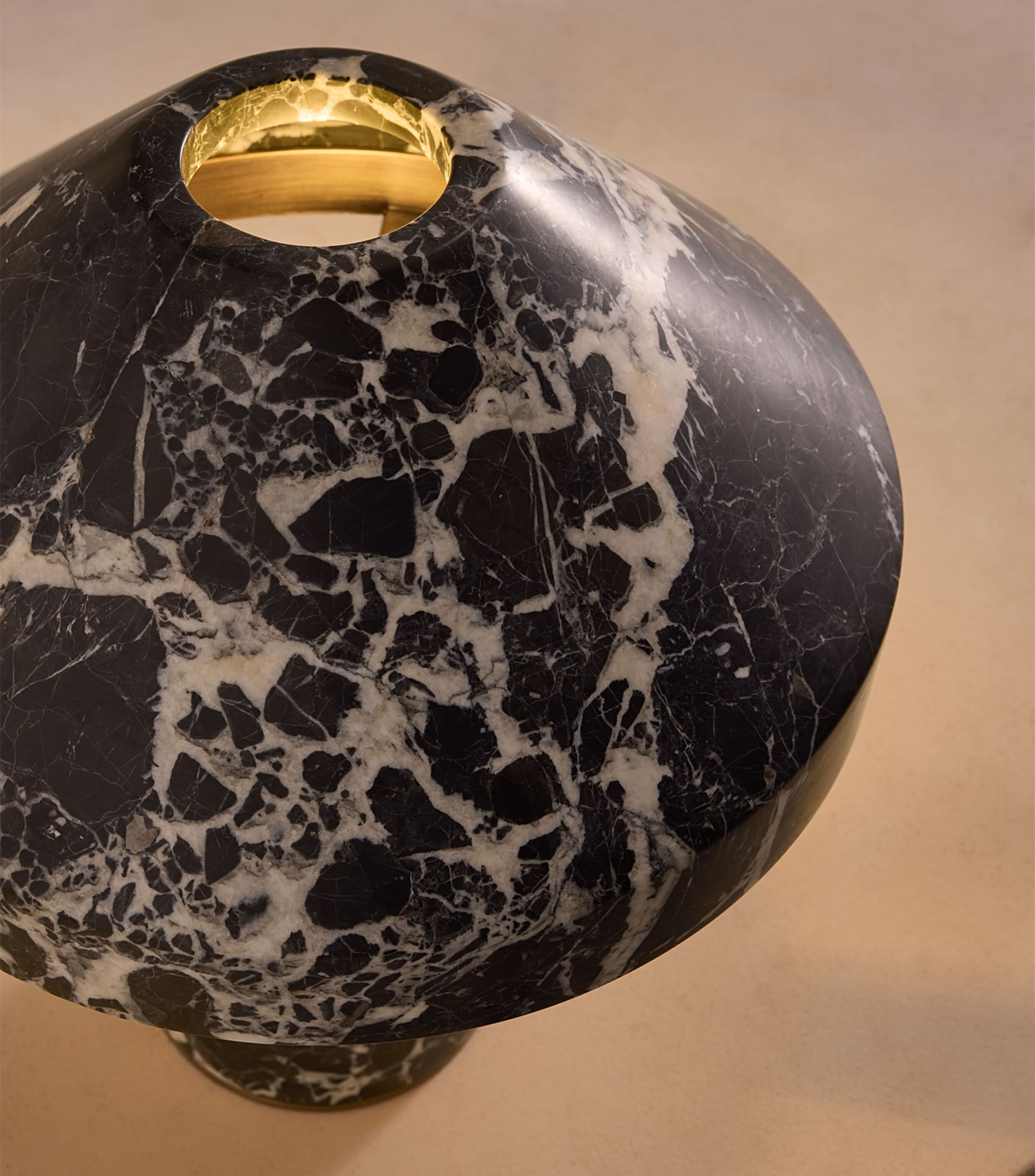 Marble Dimmable Jaya Table Lamp BLACK Image 3