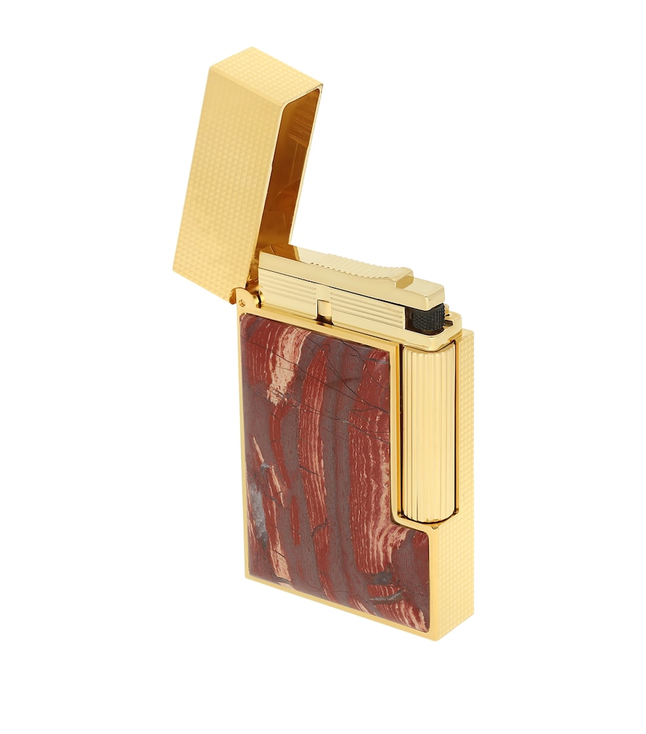 Ligne 2 Jasper Snakeskin Lighter JASPER YELLOW GOLD Image 4