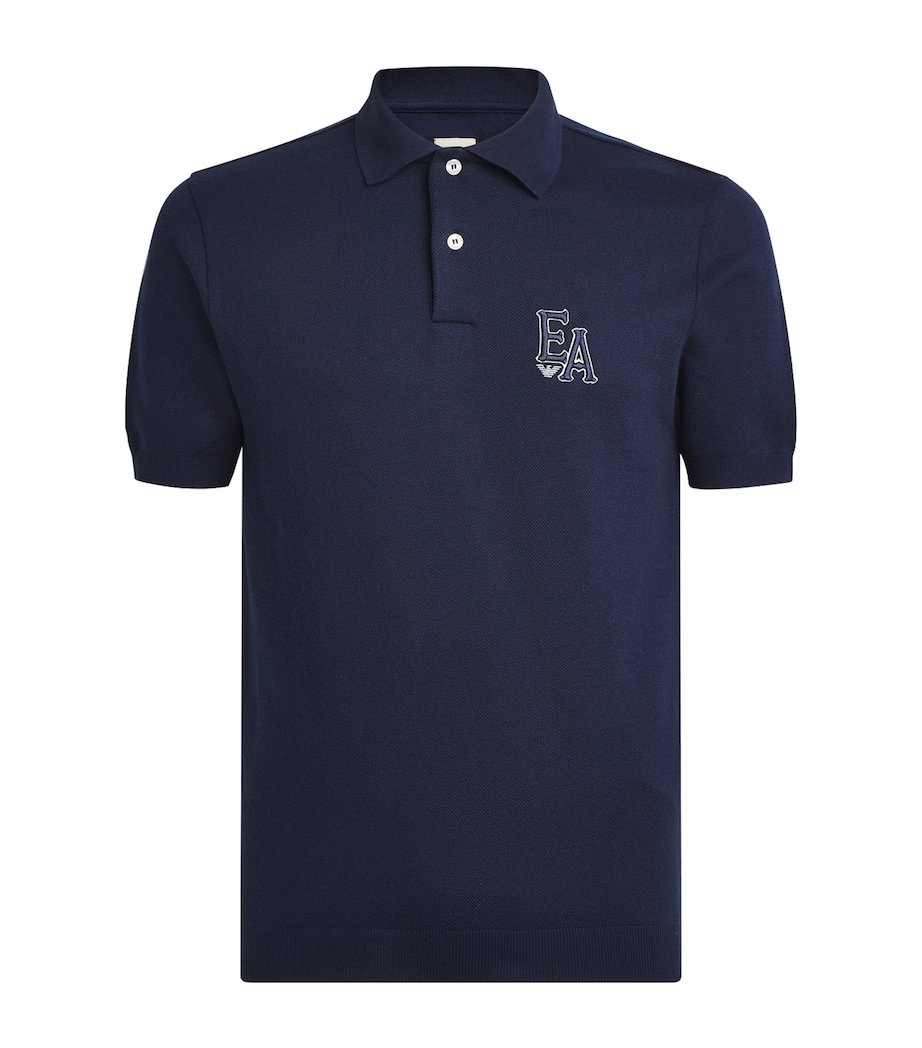 Cotton Logo Polo Shirt UB102 Image 1