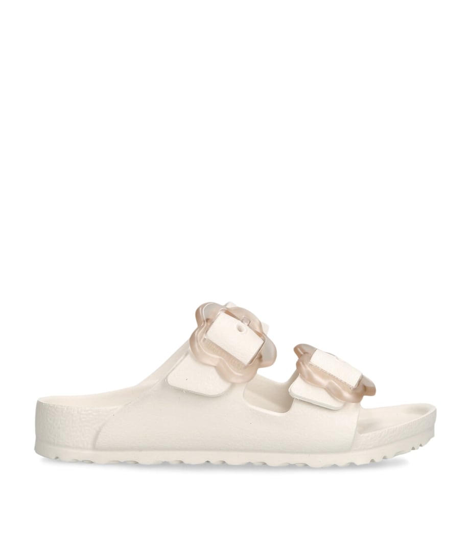Birkenstock Arizona Flower Sandals White Image 1