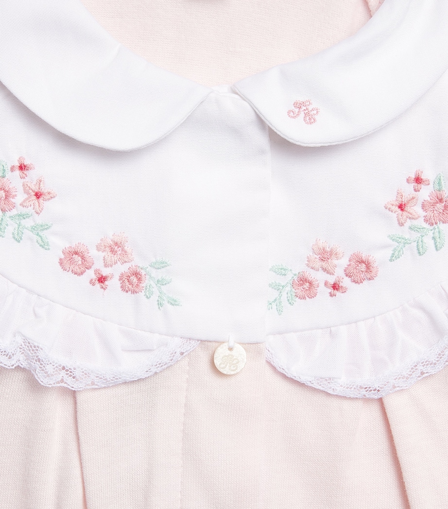 Tartine et Chocolat Embroidered Collar All-In-One (0 Months-2 Years) Light Pink Image 2