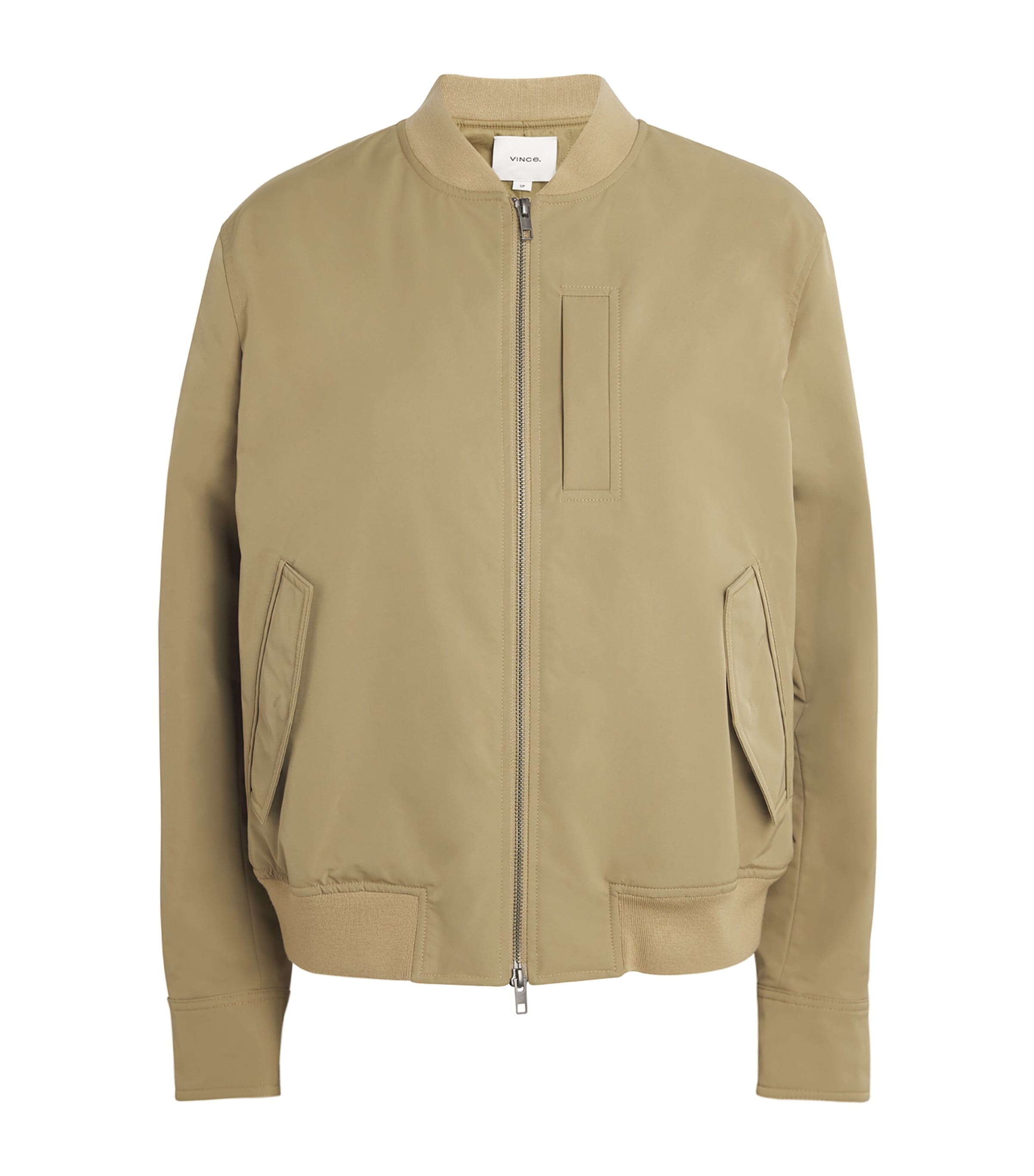 Vince Technical Bomber Jacket In Sand