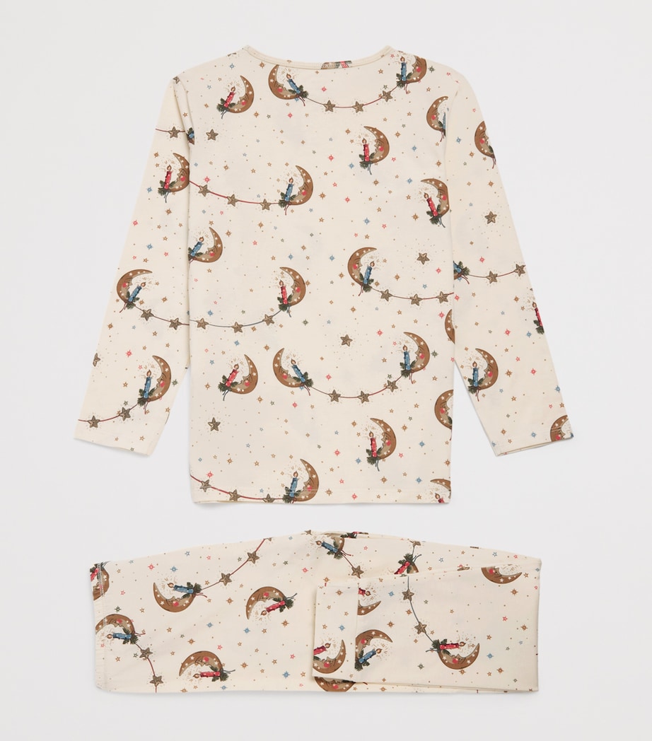 Cotton-Blend Christmas Pyjama Set (18 Months) P20033 LUNA Image 2