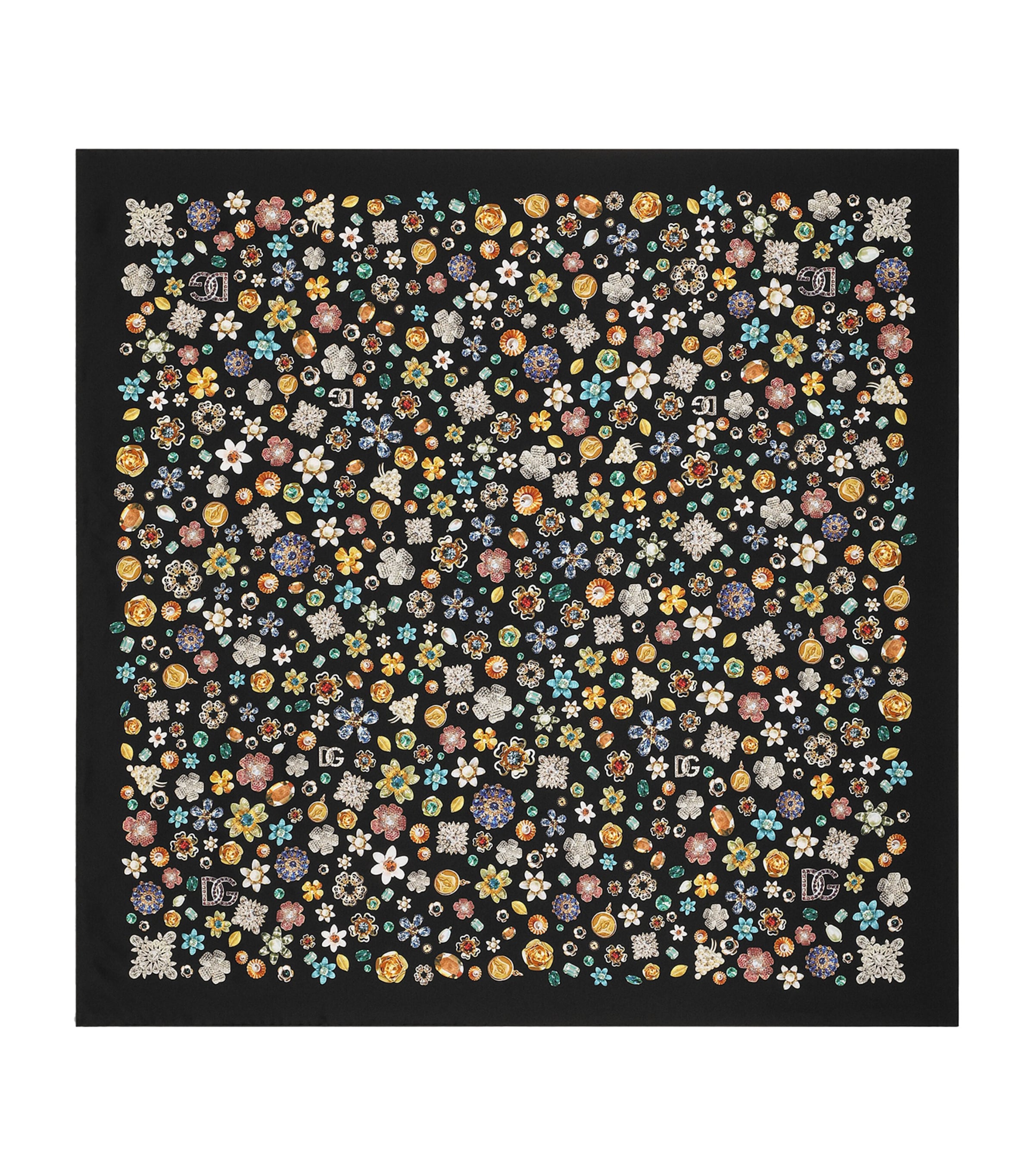 Dolce & Gabbana Multi Silk Jewellery Print Scarf | Harrods US