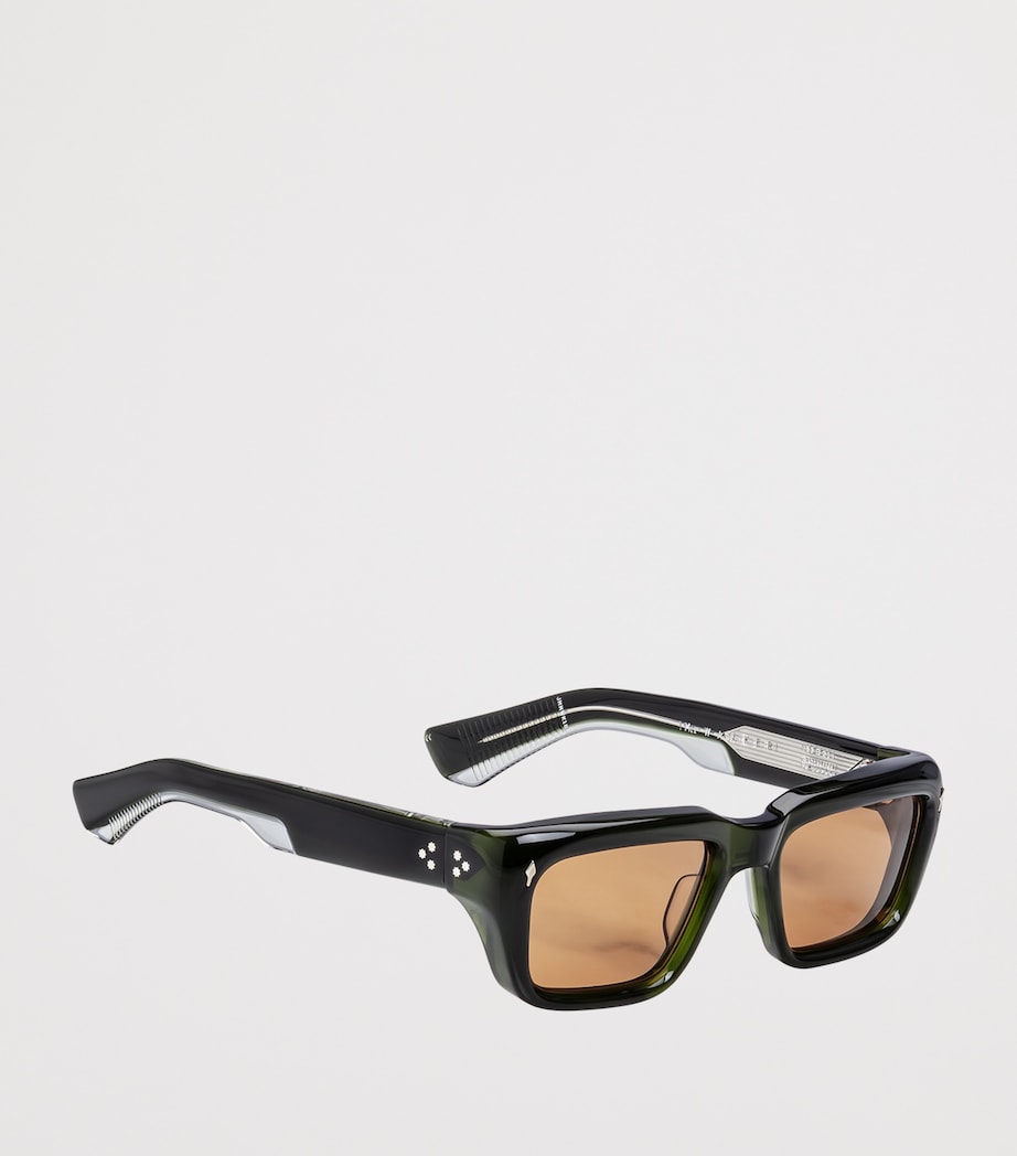 Jacques Marie Mage Acetate Walker Sunglasses Orange Image 2