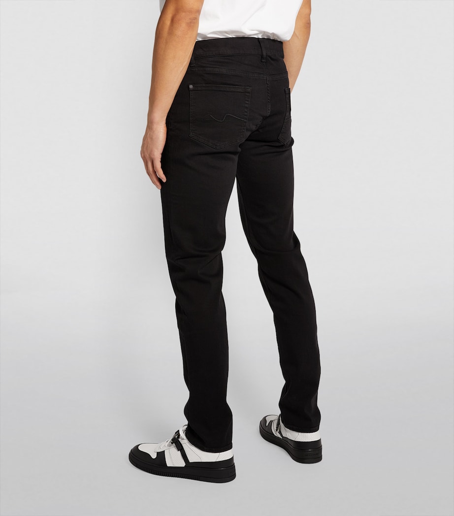 Slimmy Tapered Lux Performance Plus Jeans BLACK Image 4