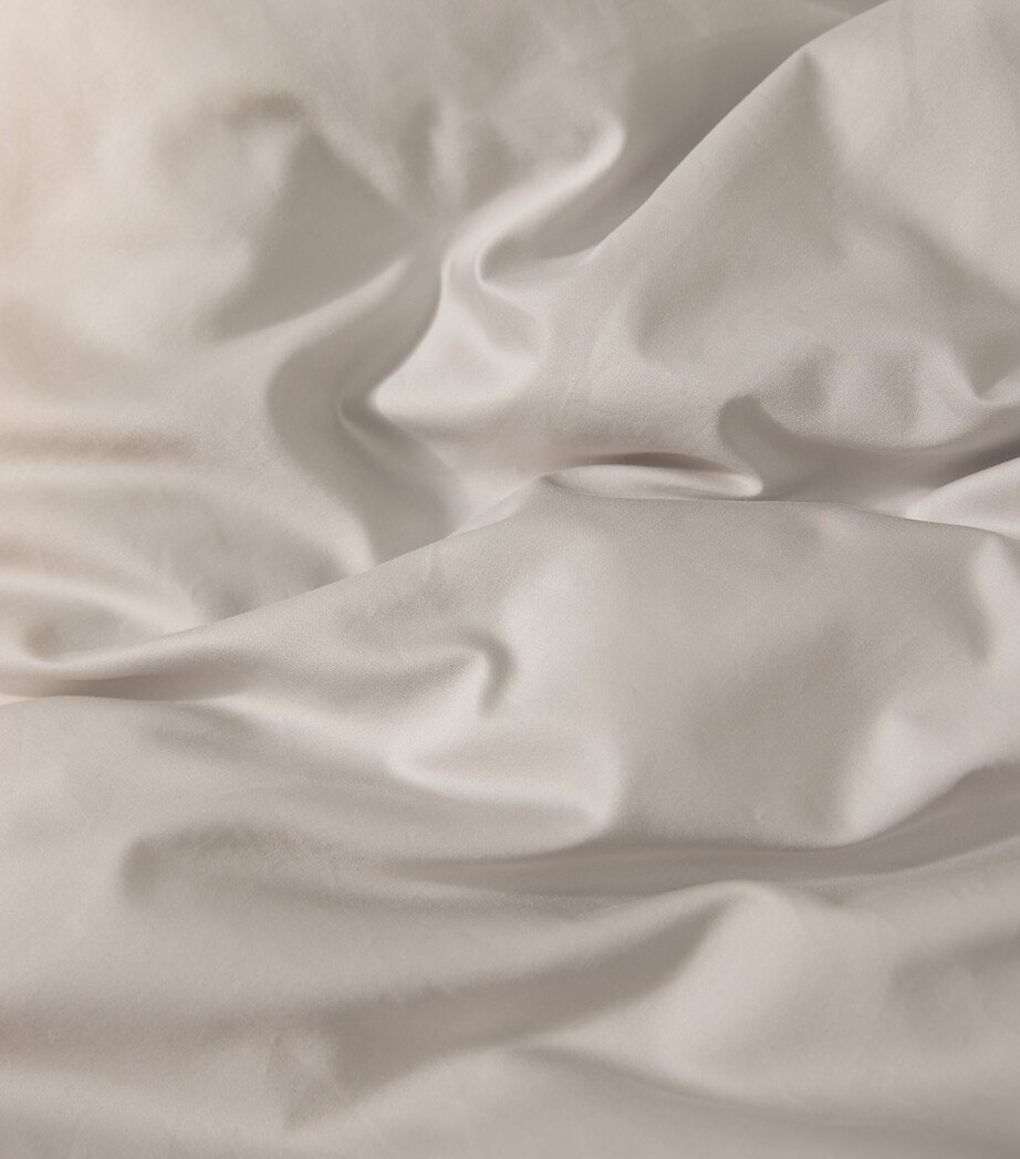 Harrods of London Brompton II Double Flat Sheet (230cm x 260cm) Light Grey Image 8