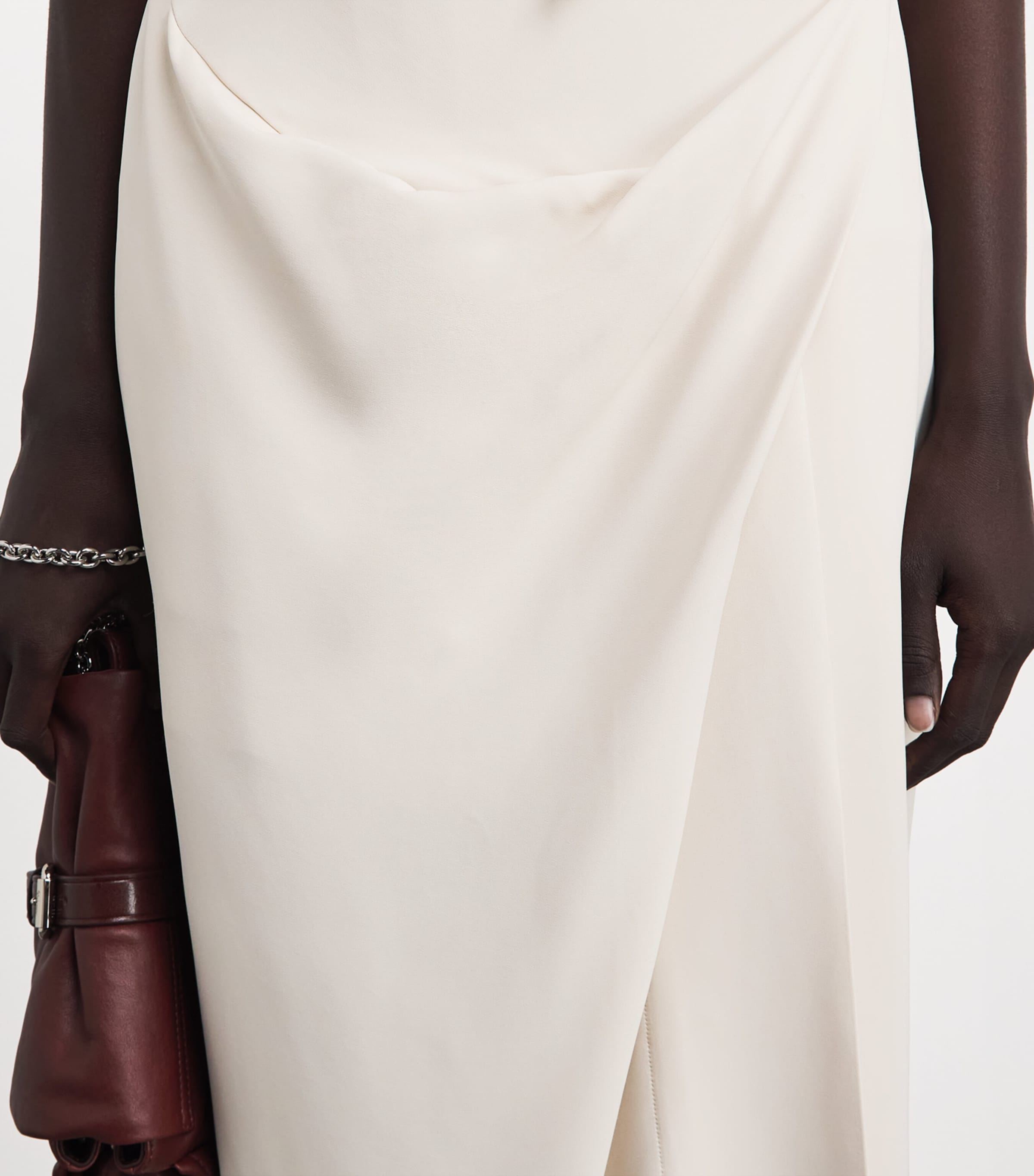 Vivienne Westwood Womens Iwona Corset Gown Limestone Image 5