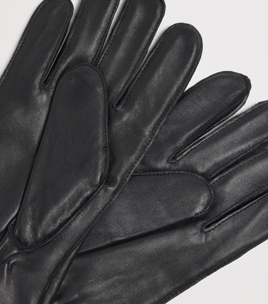 Leather Milo Gloves BLACK9999 Image 2