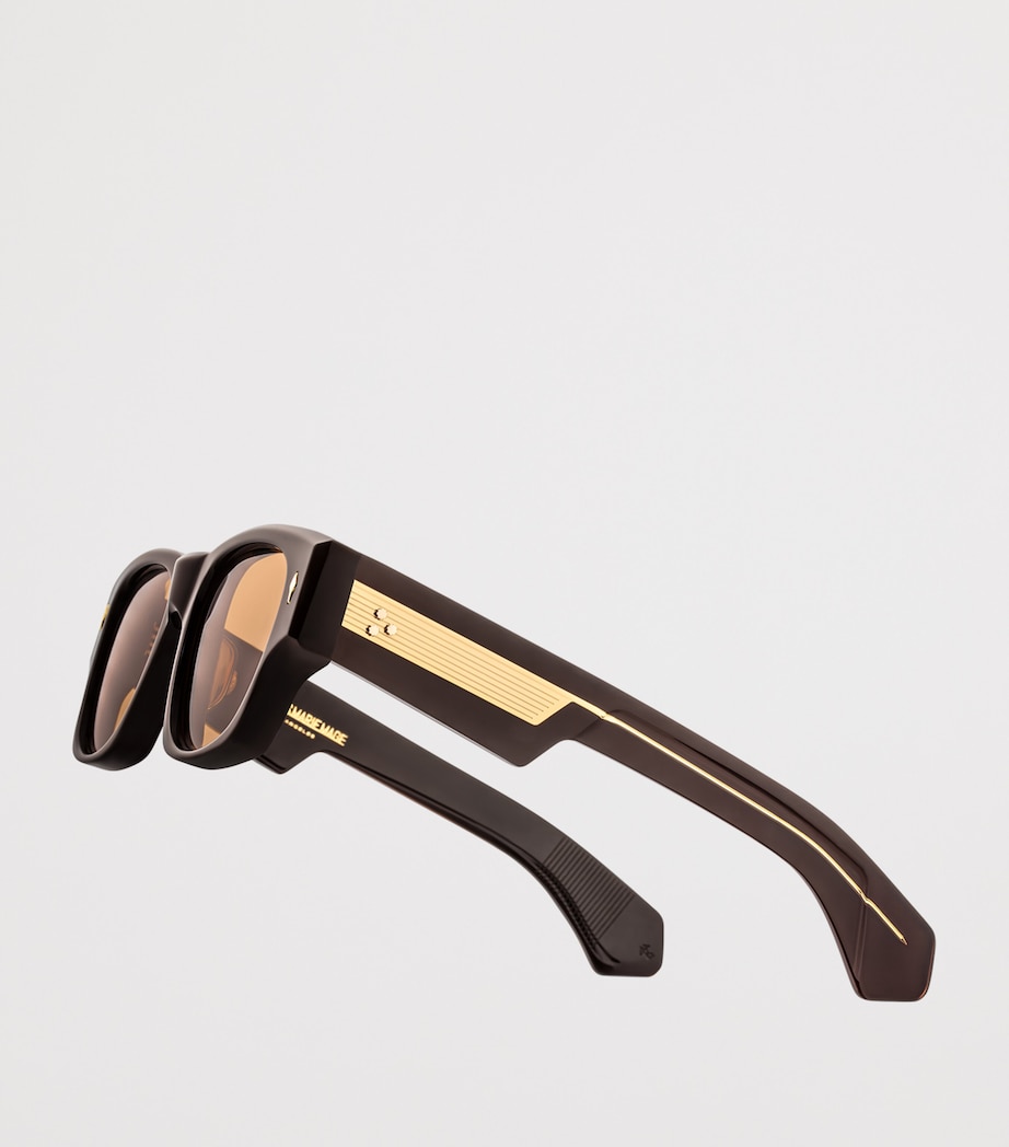 Jacques Marie Mage Dino Sunglasses Walnut Image 5