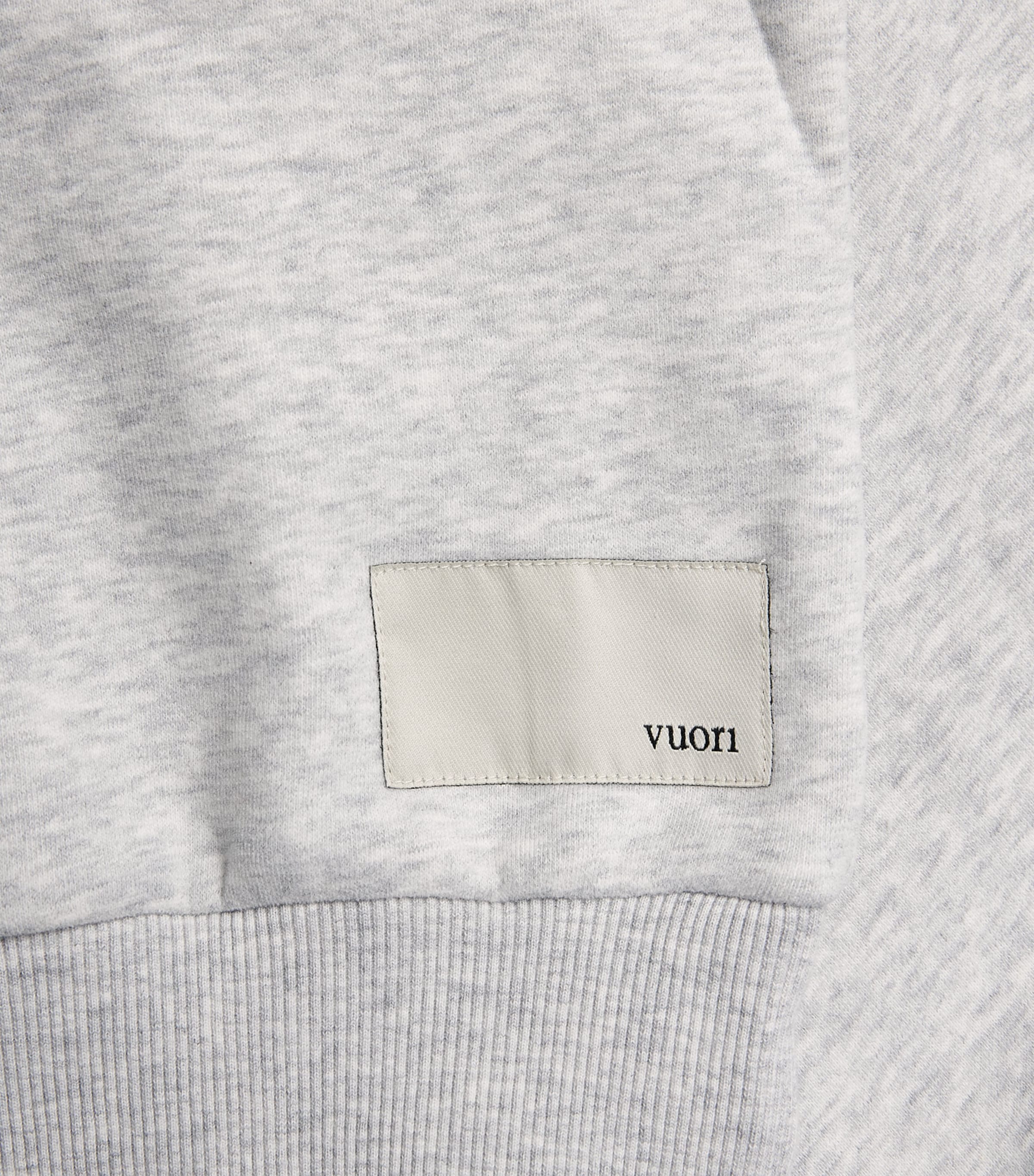 VUORI Womens Restore Oversized Hoodie Pale Grey Heather Image 6