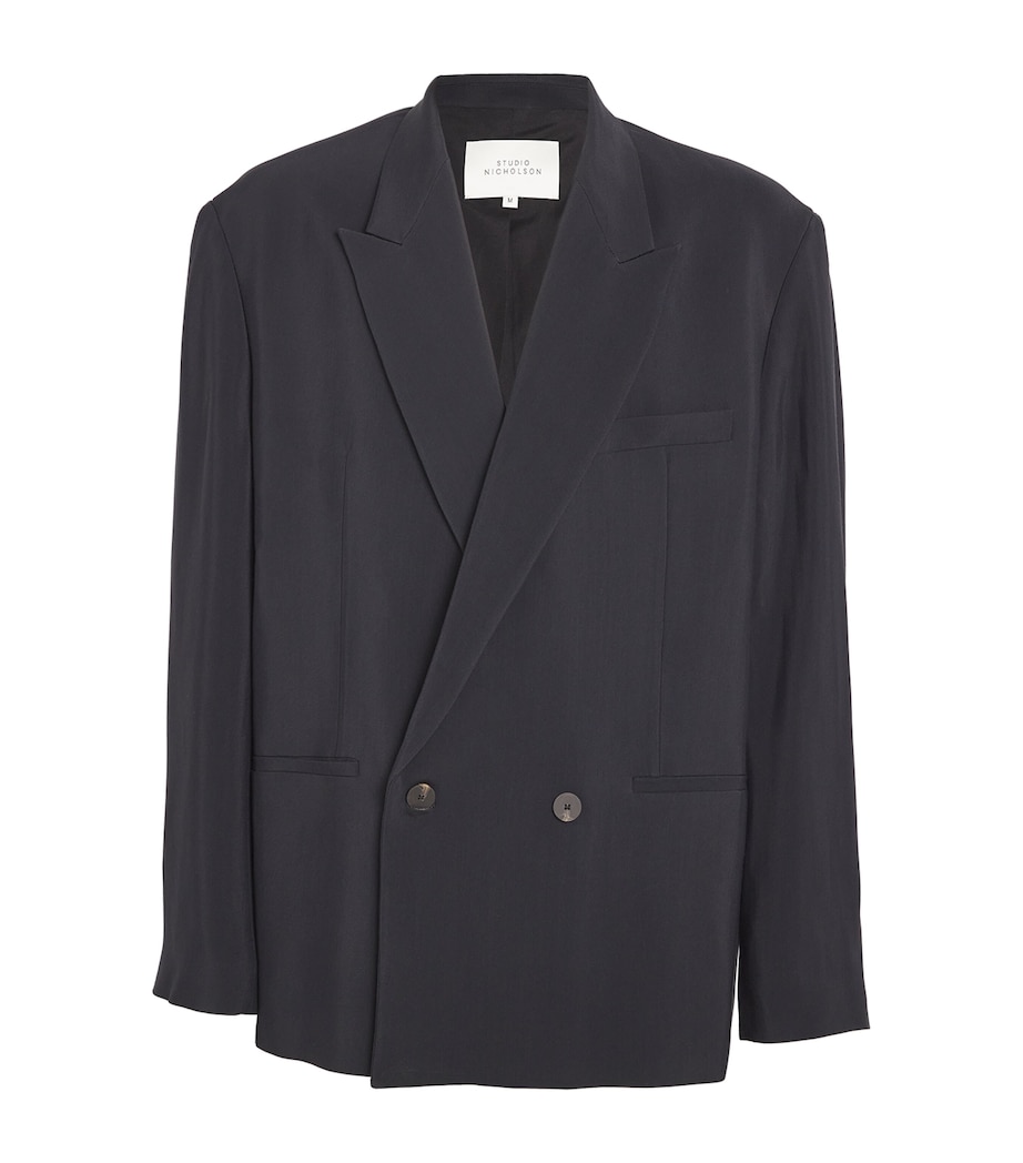 Oversized Daburu Blazer DARKEST NAVY Image 1