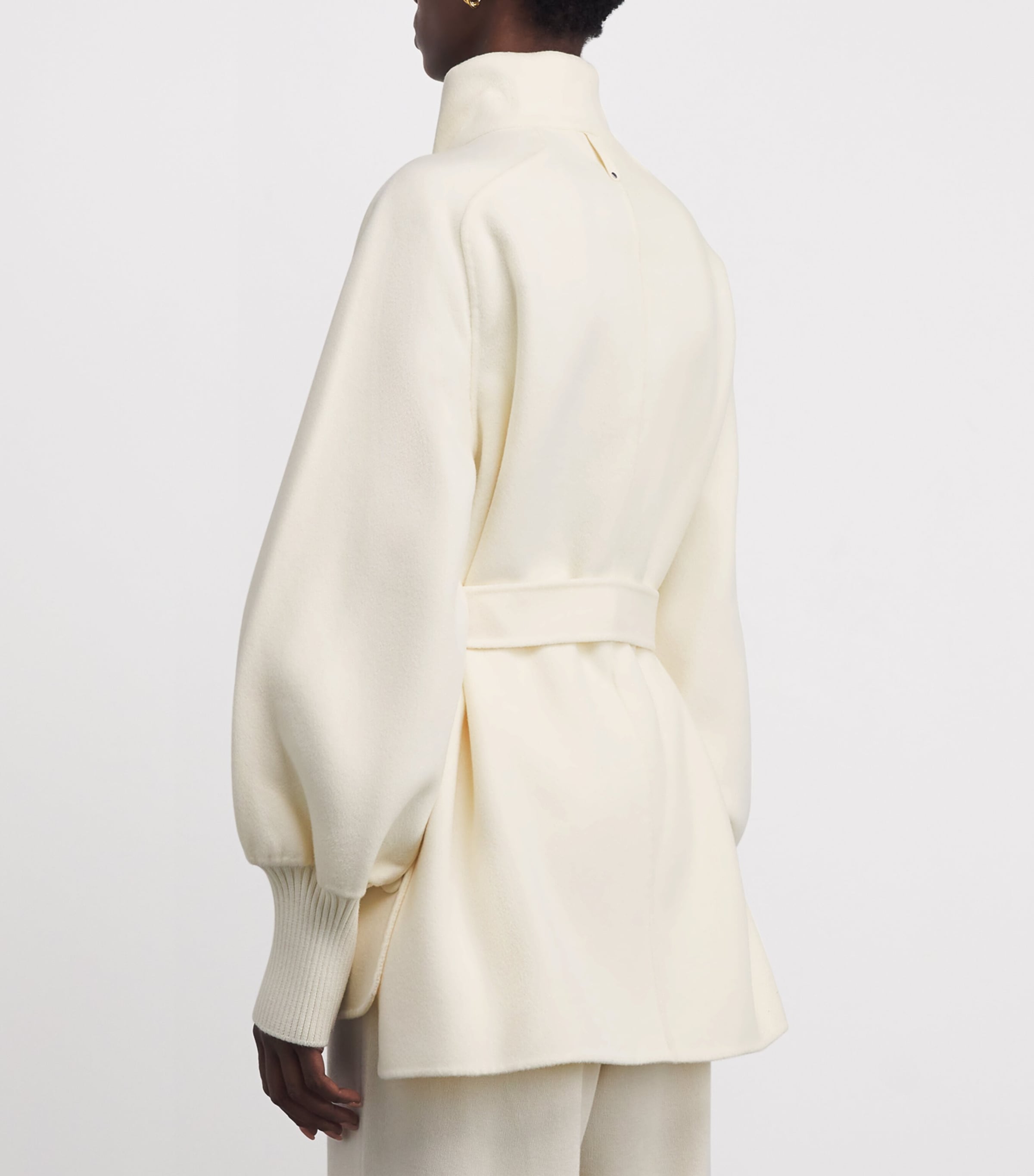 Wool Shania Belted Jacket CREAM Image 4