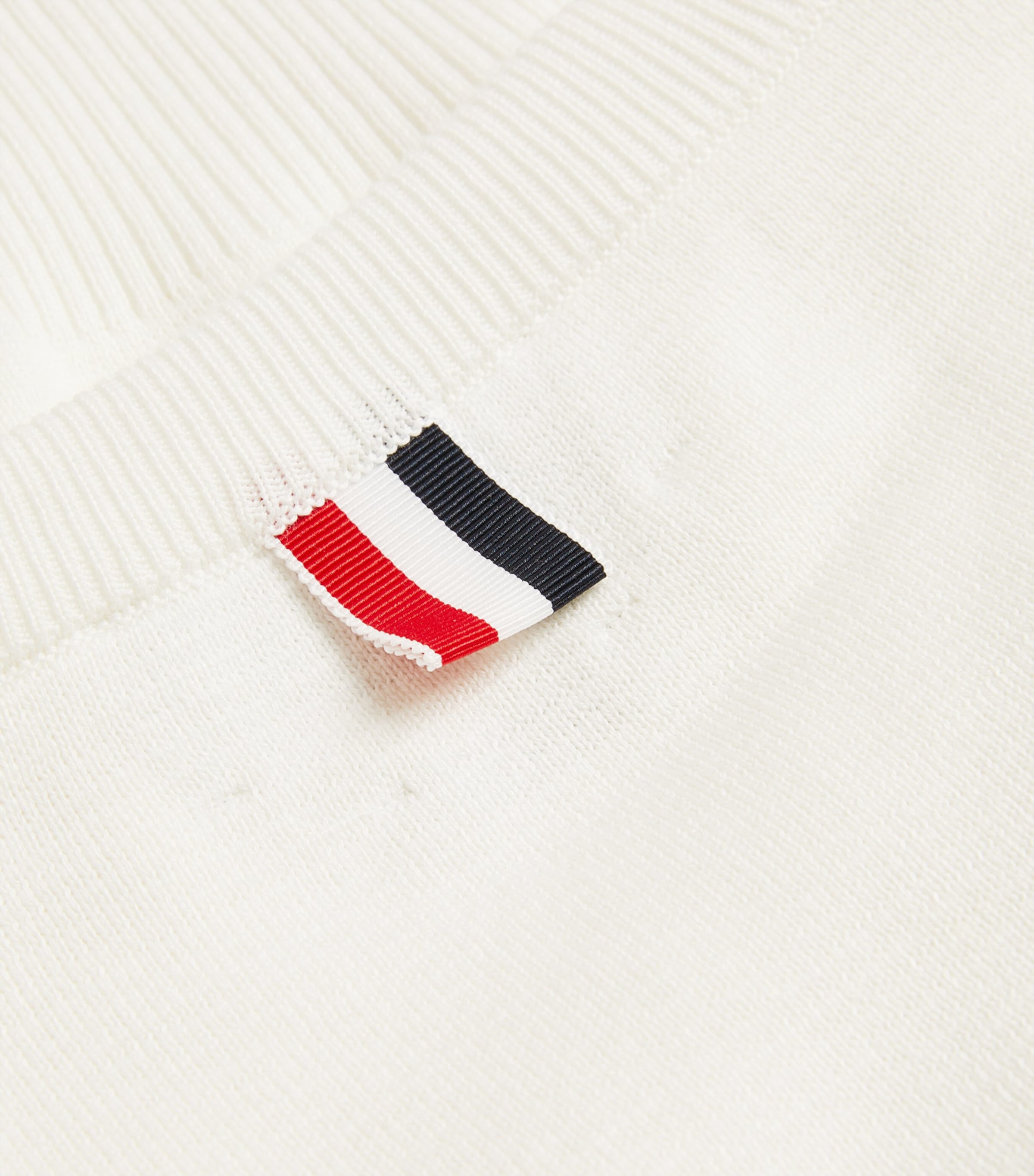 4-Bar Stripe Sweater WHITE Image 5