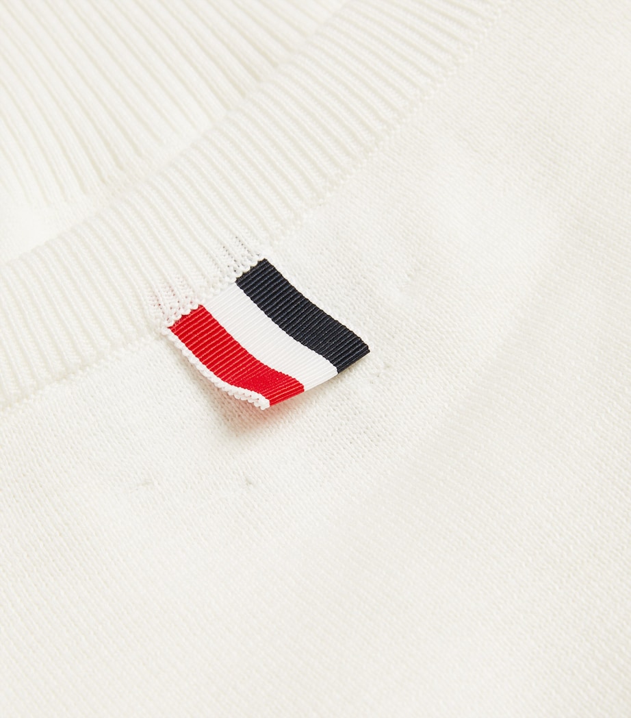 4-Bar Stripe Sweater WHITE Image 5
