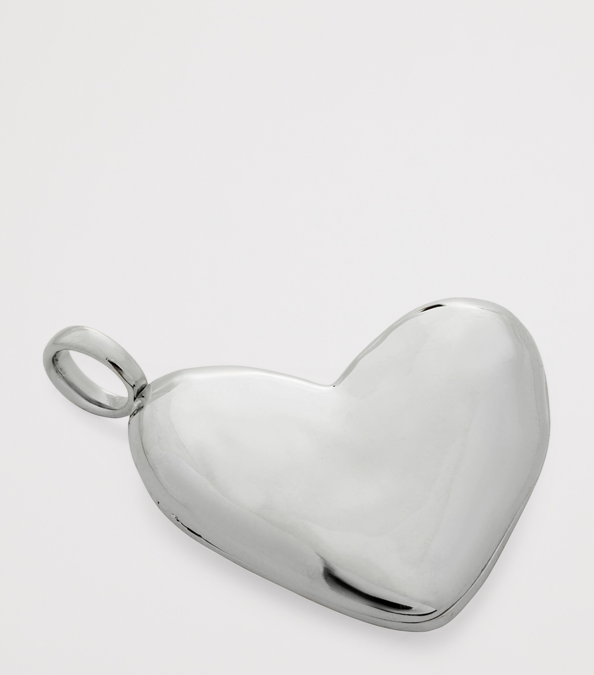 Monica Vinader Sterling Silver Heart Locket Pendant Sterling Silver Image 2