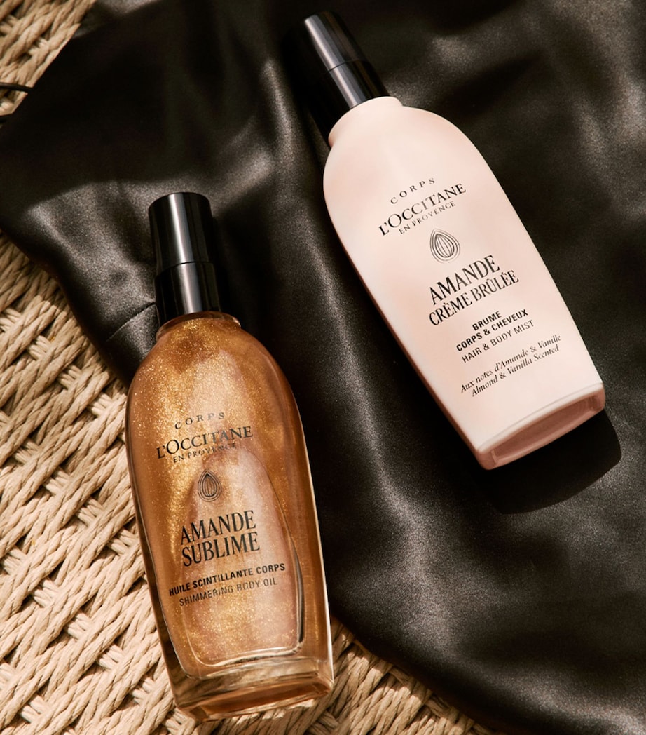 L'Occitane Roasted Almond Crème Brûlée Hair and Body Mist (100ml) Image 4