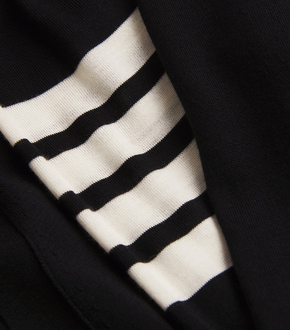 Virgin Wool Cardigan BLACK Image 5