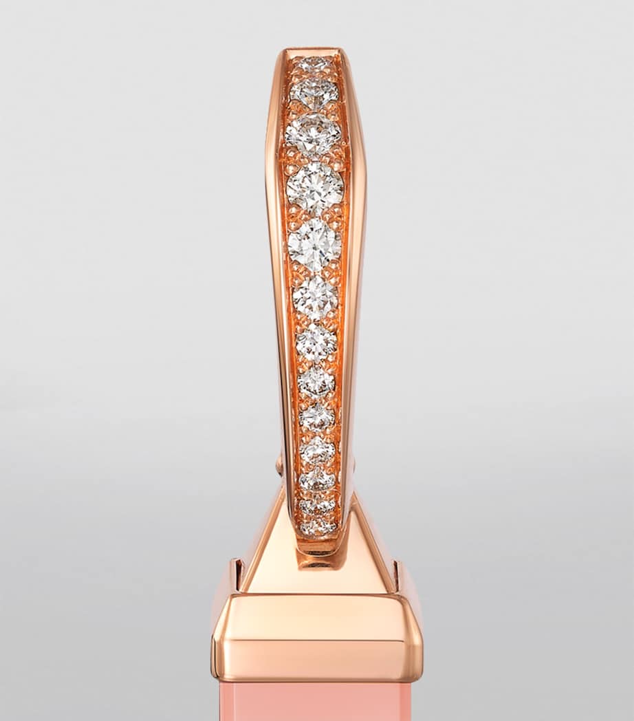 Rose Gold, Diamond and Gemstone Les Berlingots de Cartier Earrings ROSE GOLD Image 6