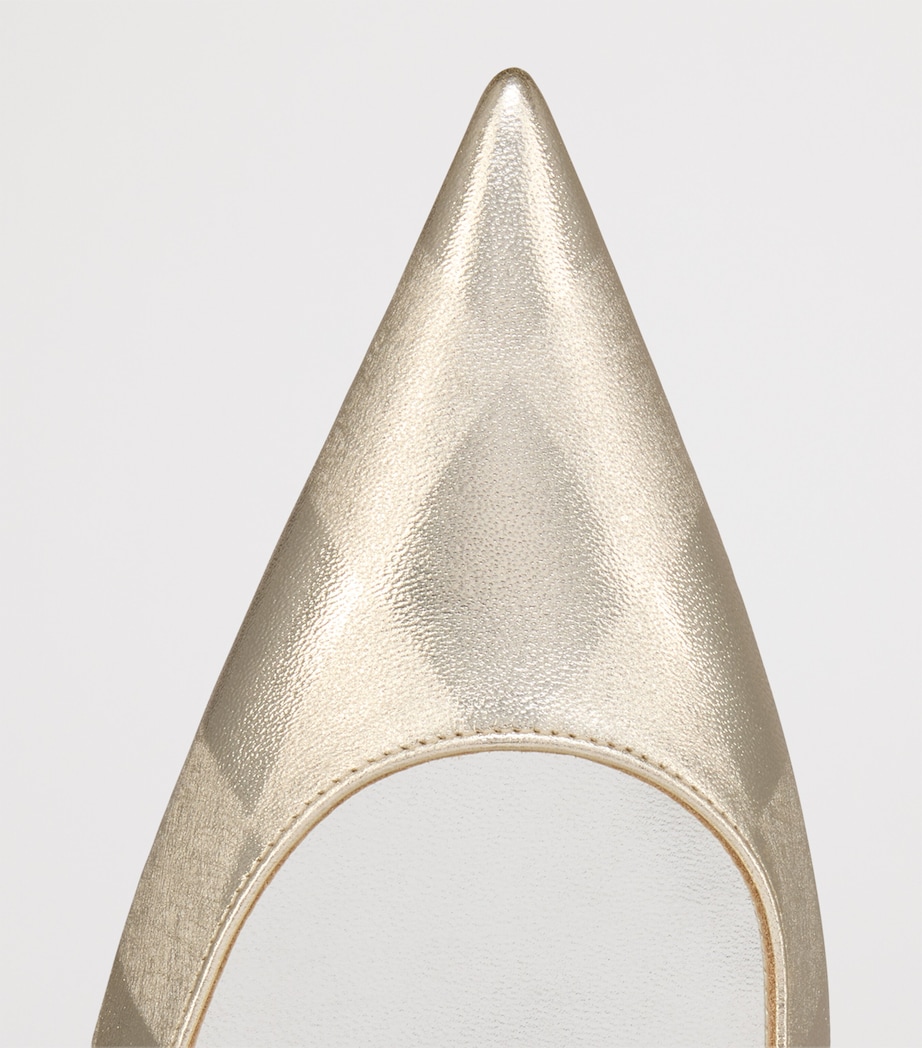 Miss Z Laminated Nappa Leather Pumps 100 G403 Image 5