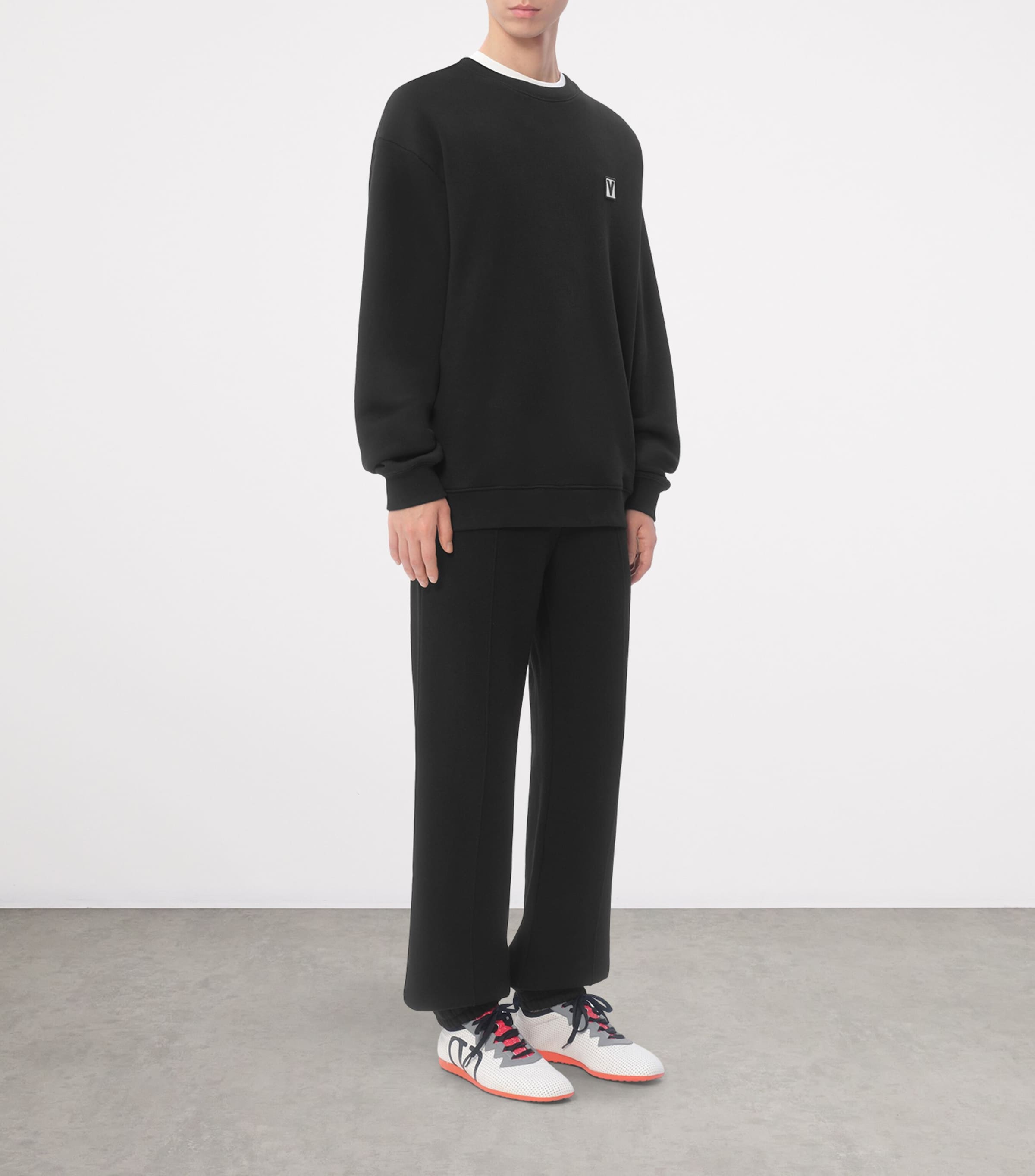 Cotton Chez Valentino Sweatpants 0NO Image 7