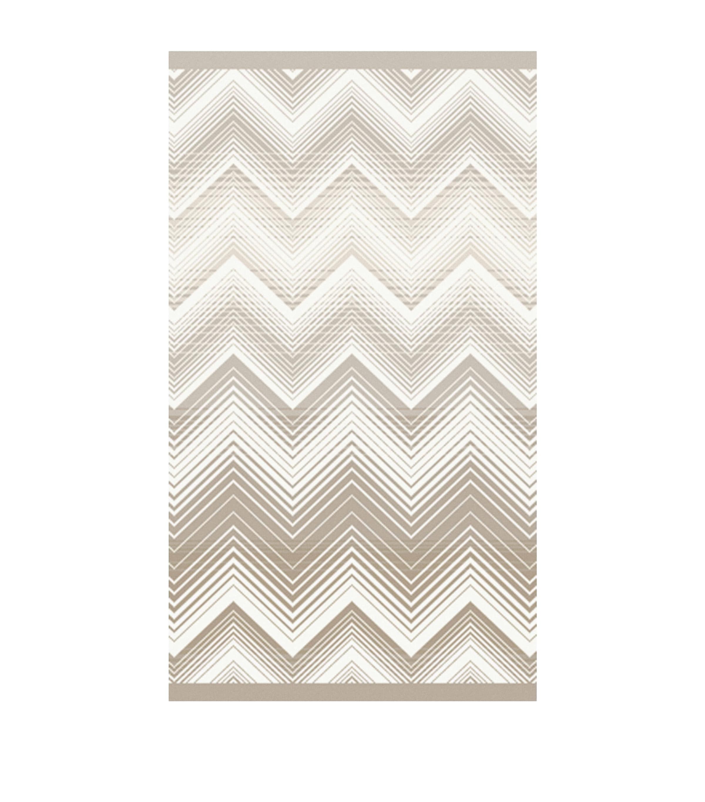 Missoni Home Marea Hand Towel (40cm x 70cm) Natural/cream Image 1