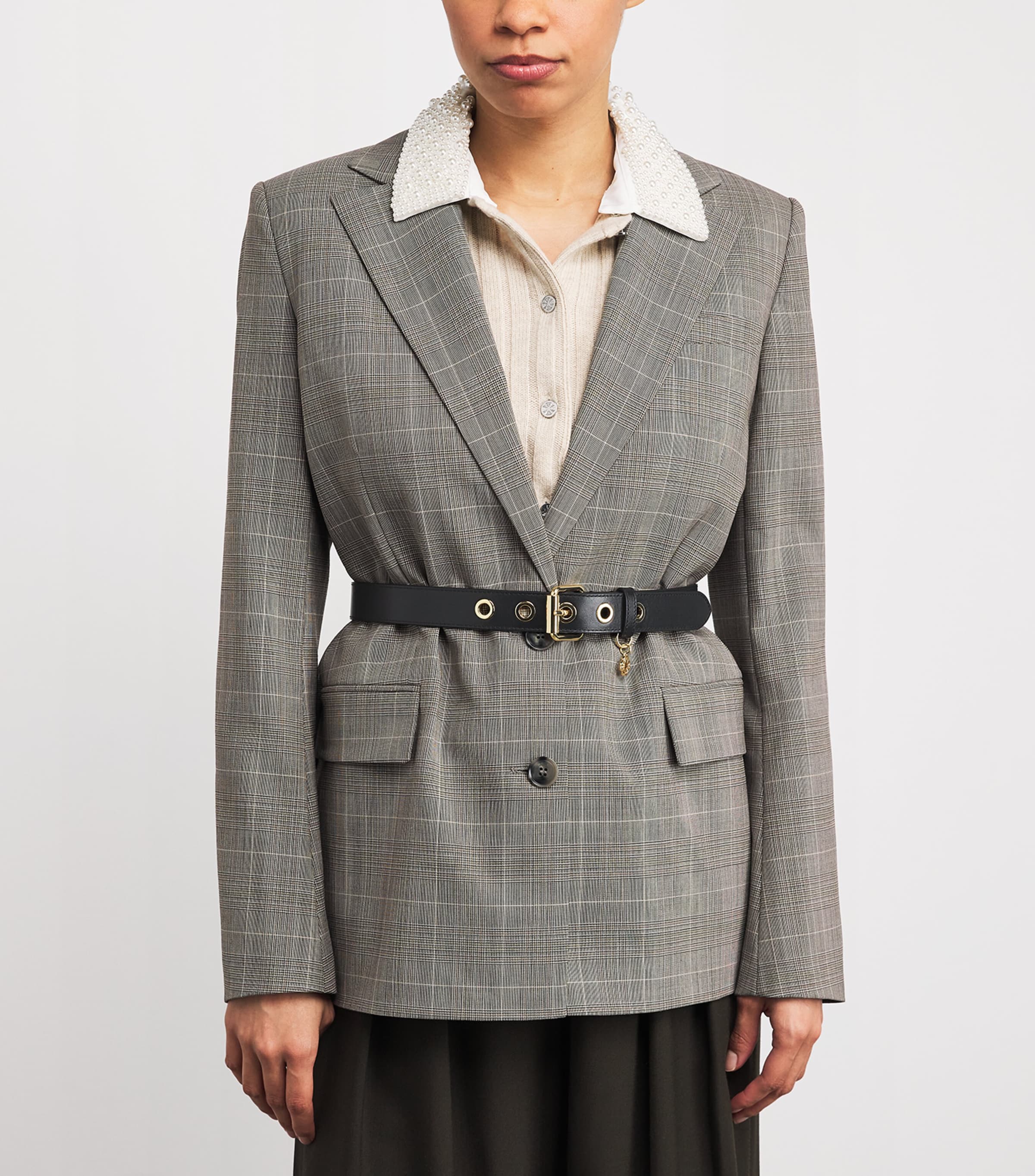 Leather Miss M Belt BLACK Image 2