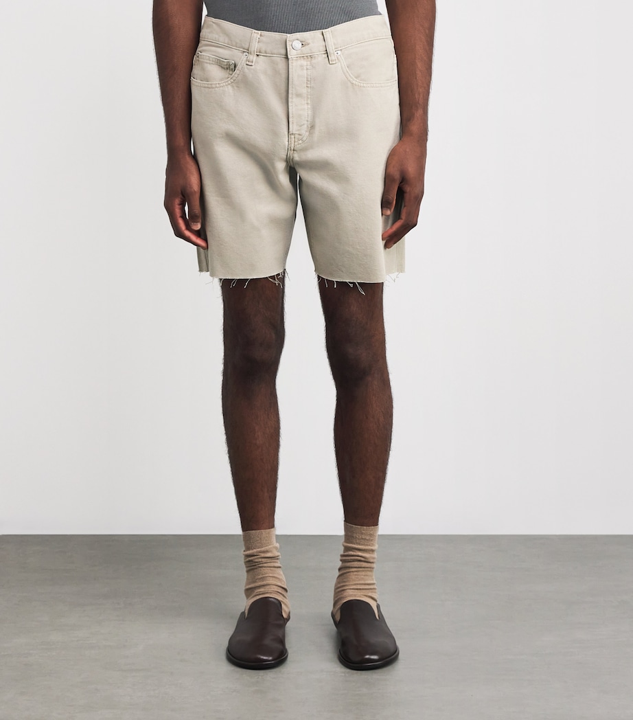 Raw-Hem Shorts BEACH SAND Image 3