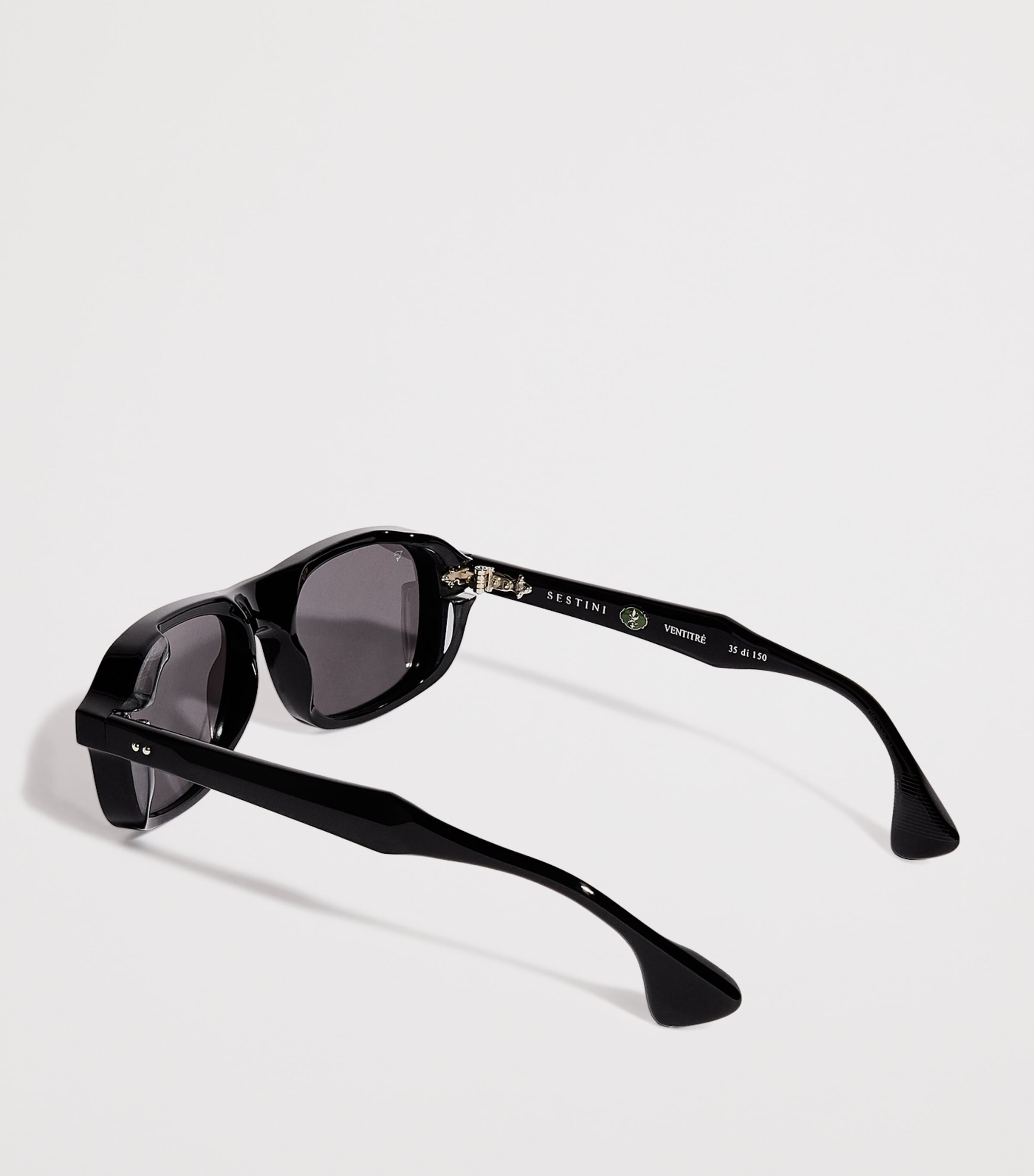 Sestini Acetate Ventitre Sunglasses Black Image 3