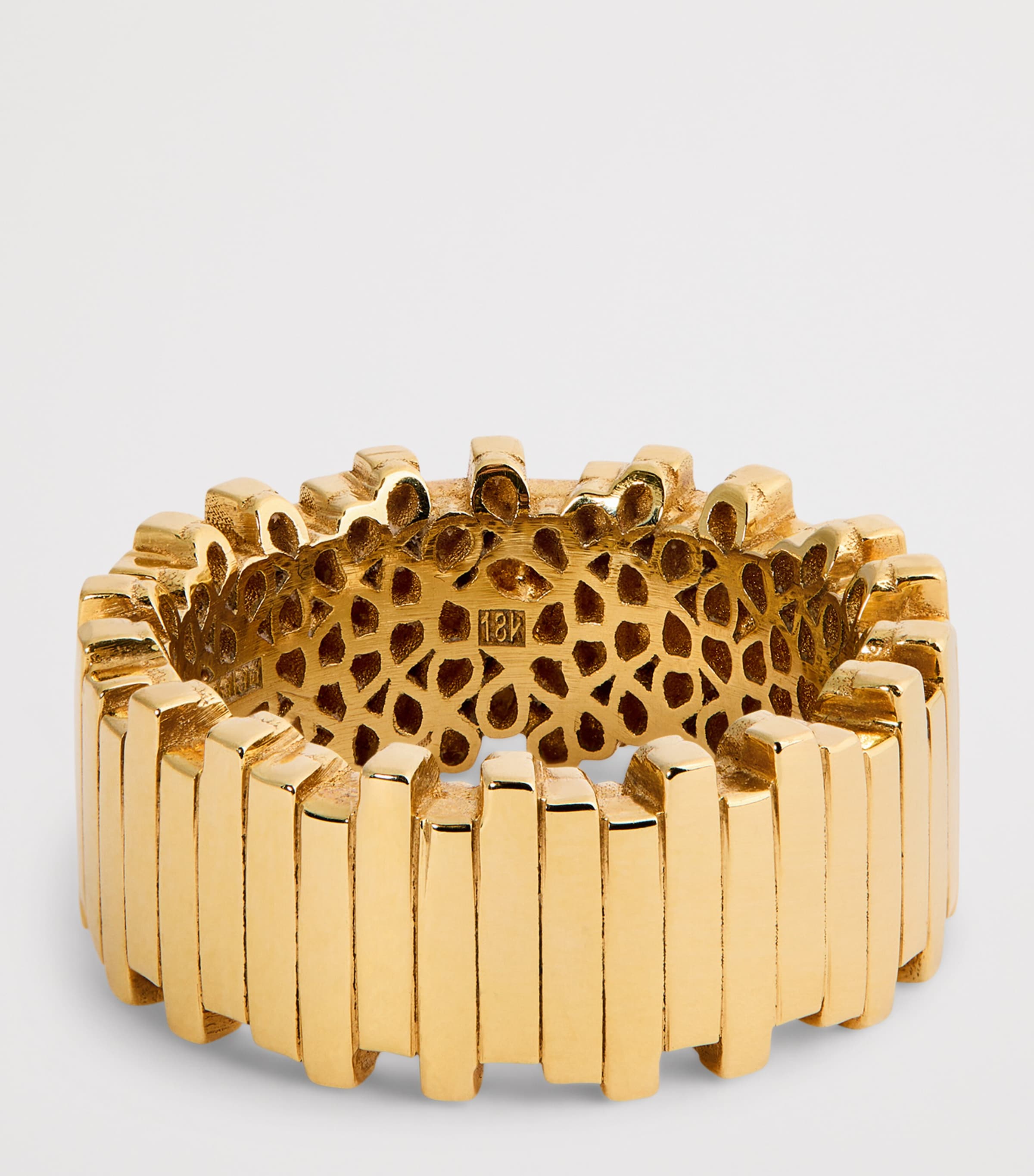 Suzanne Kalan Yellow Gold Golden Milli Stacker Ring Yg Image 4