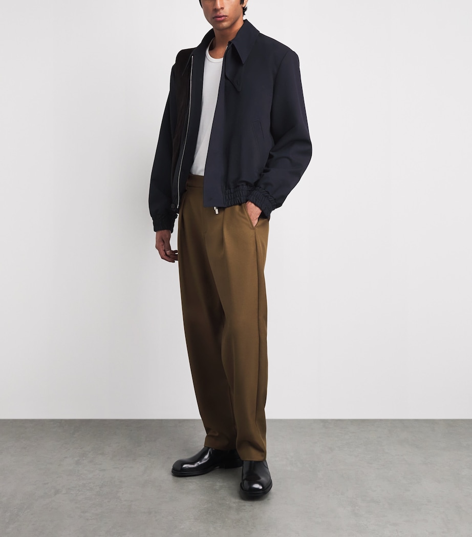 System Mens Chin Strap Jacket Dark Navy Image 2