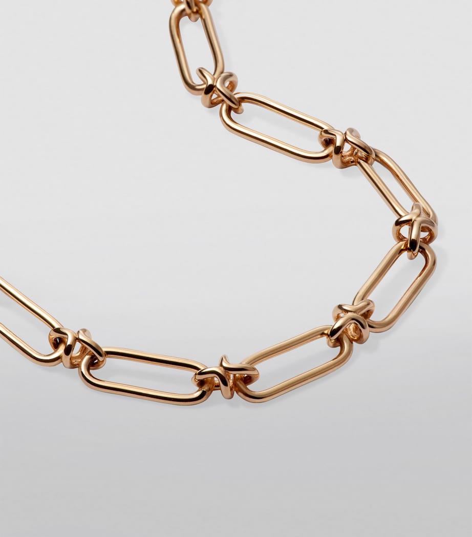 Annoushka Yellow Gold Knuckle Classic Link Chain Necklace Yellow Gold Image 3