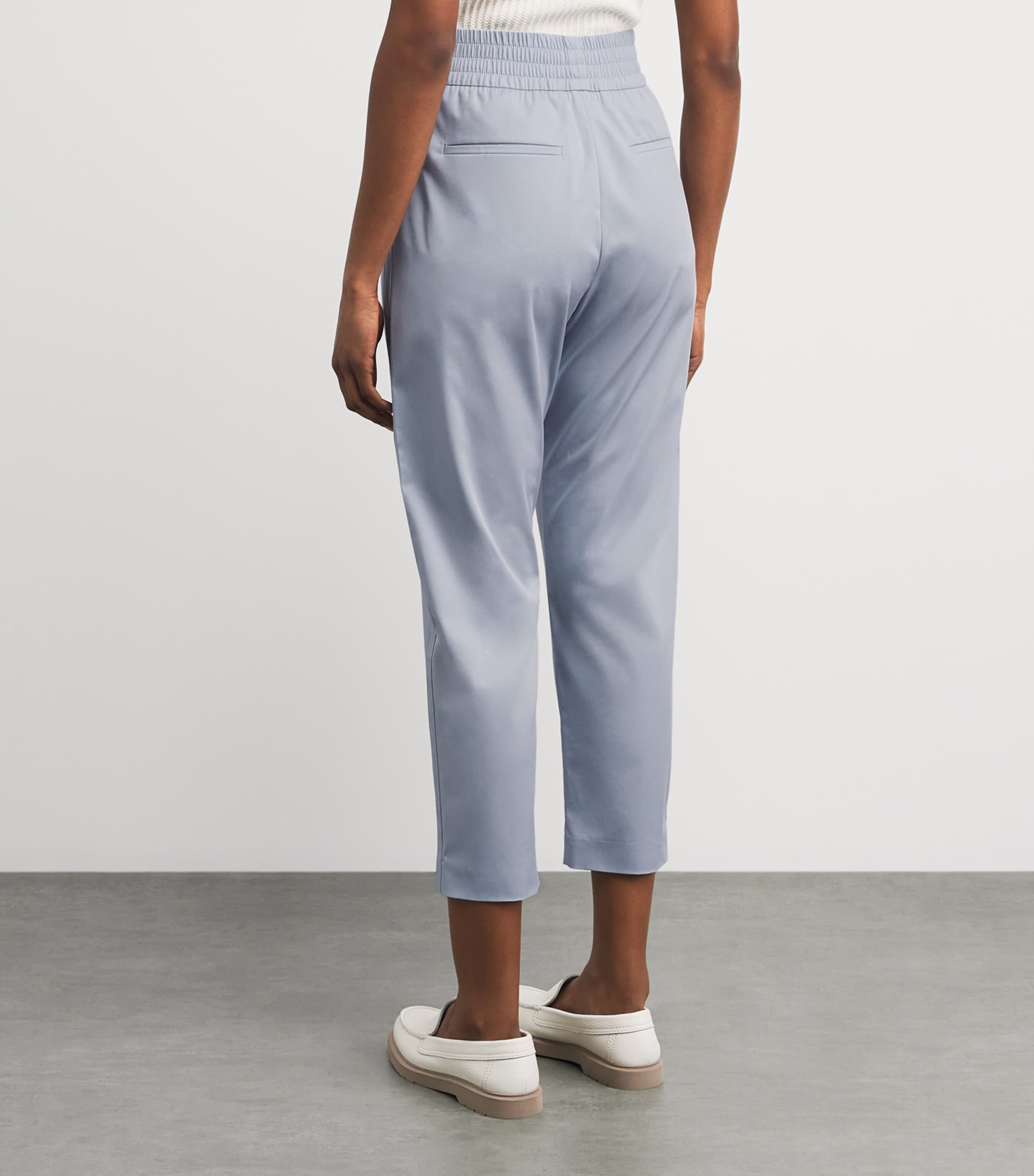 Eleventy Cropped Trousers Nuvola Image 5