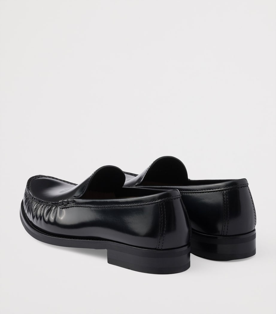 Patent Leather Logo Loafers F0002 Image 5