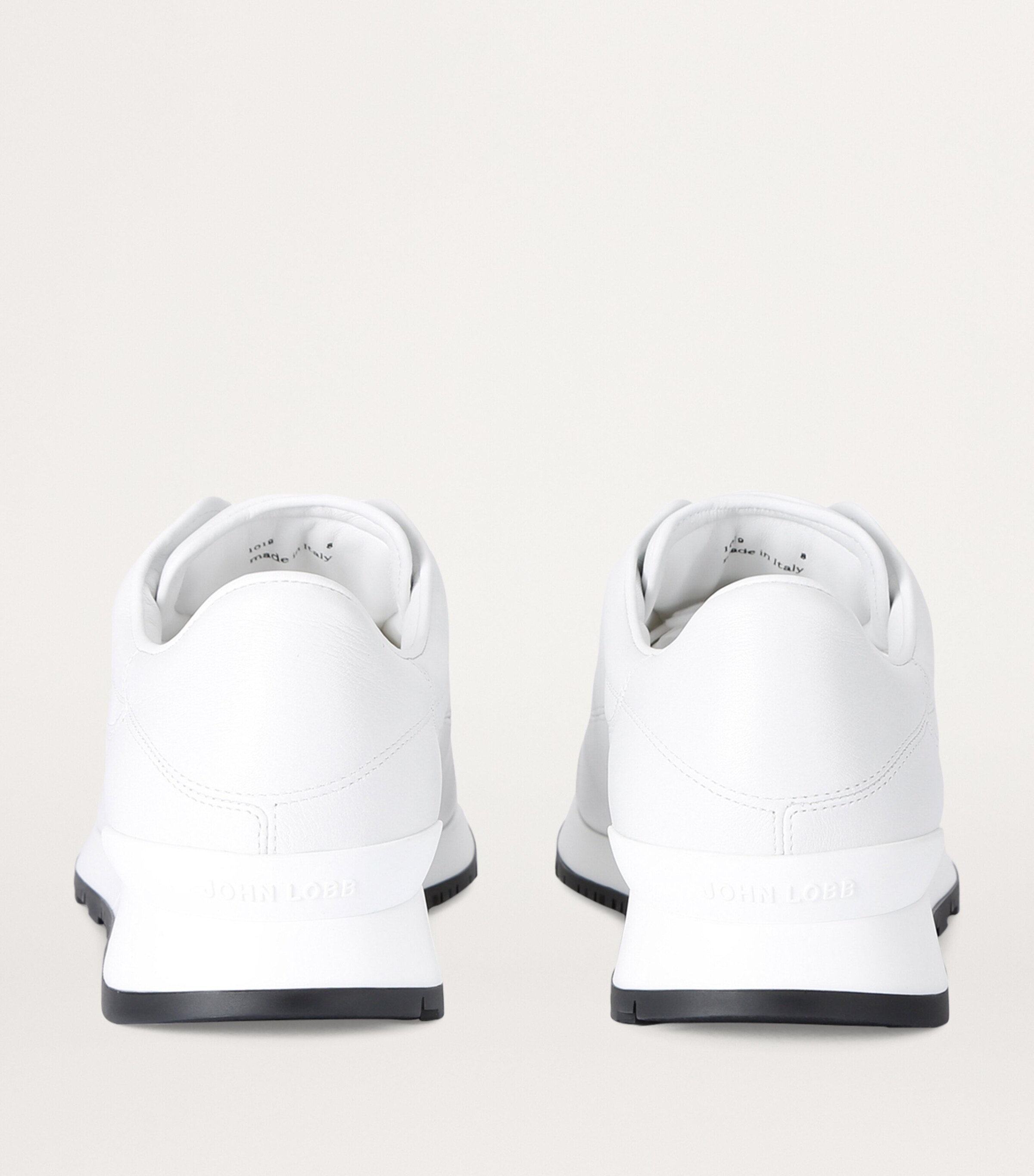 John Lobb Leather River Sneakers White Image 2