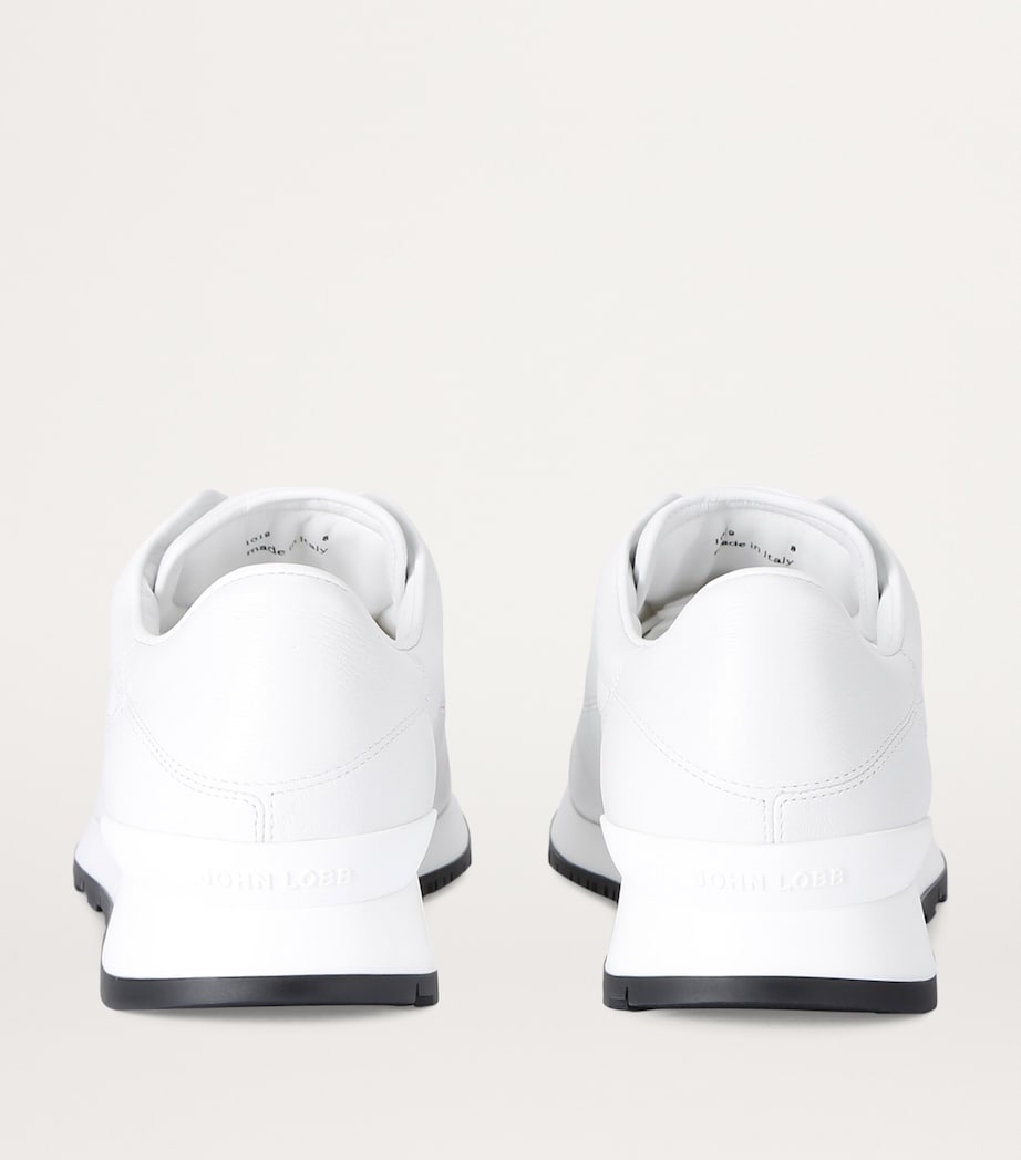 John Lobb Leather River Sneakers White Image 2