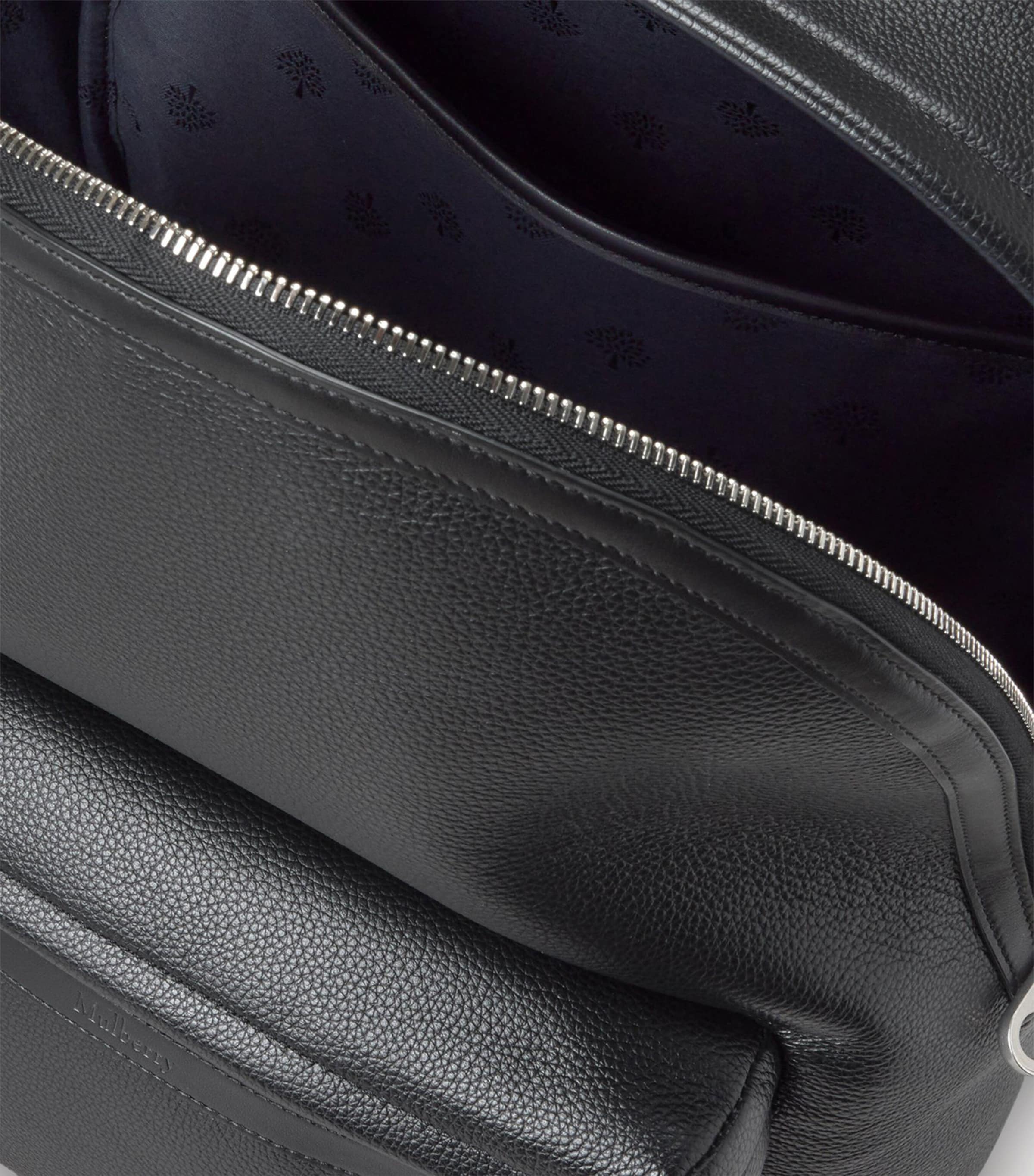 Leather Heritage Backpack BLACK Image 5