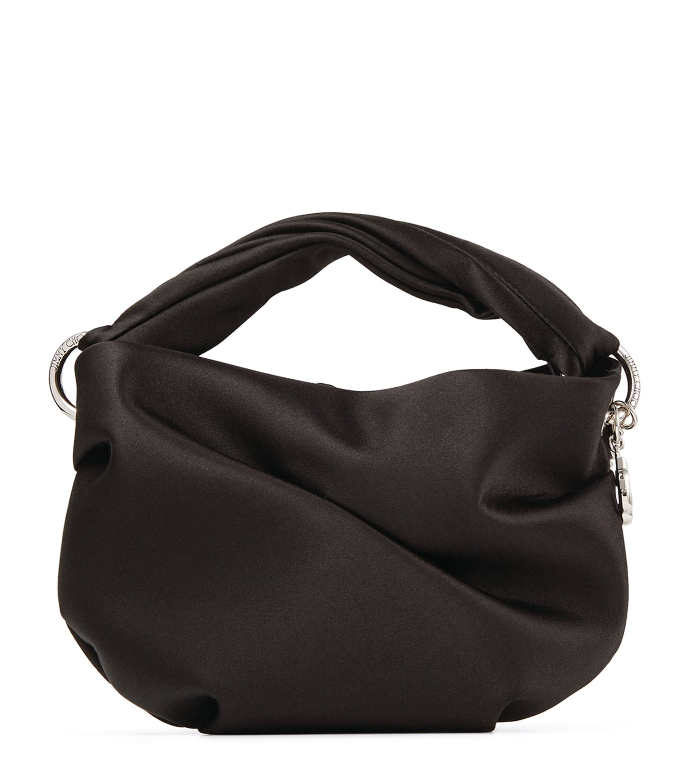 Satin Bonny Top-Handle Bag BLACK Image 1